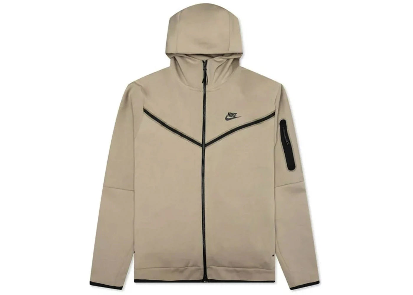 Nike Sportswear Tech Fleece Full-Zip Hoodie Khaki/Black