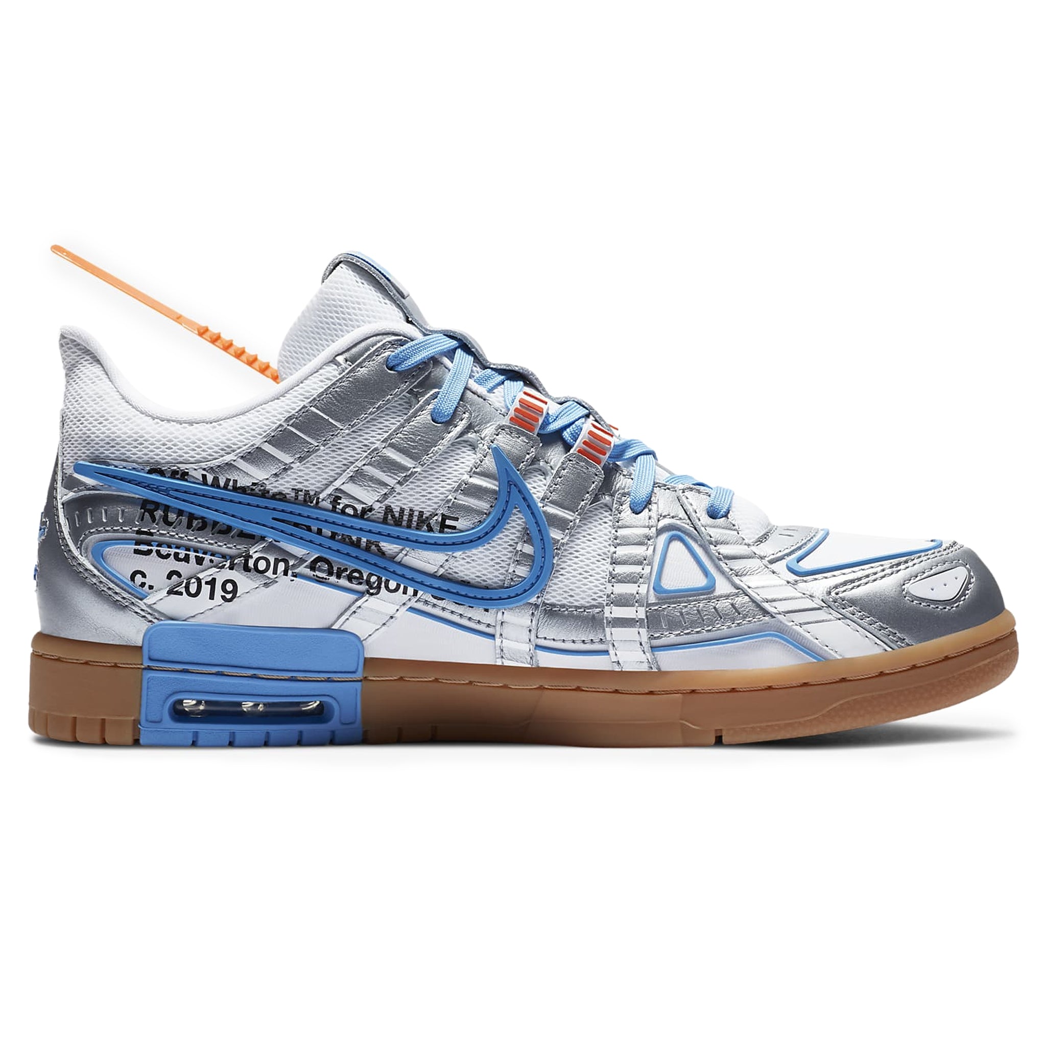 Nike Air Rubber Dunk Off-White University Blue (PS)