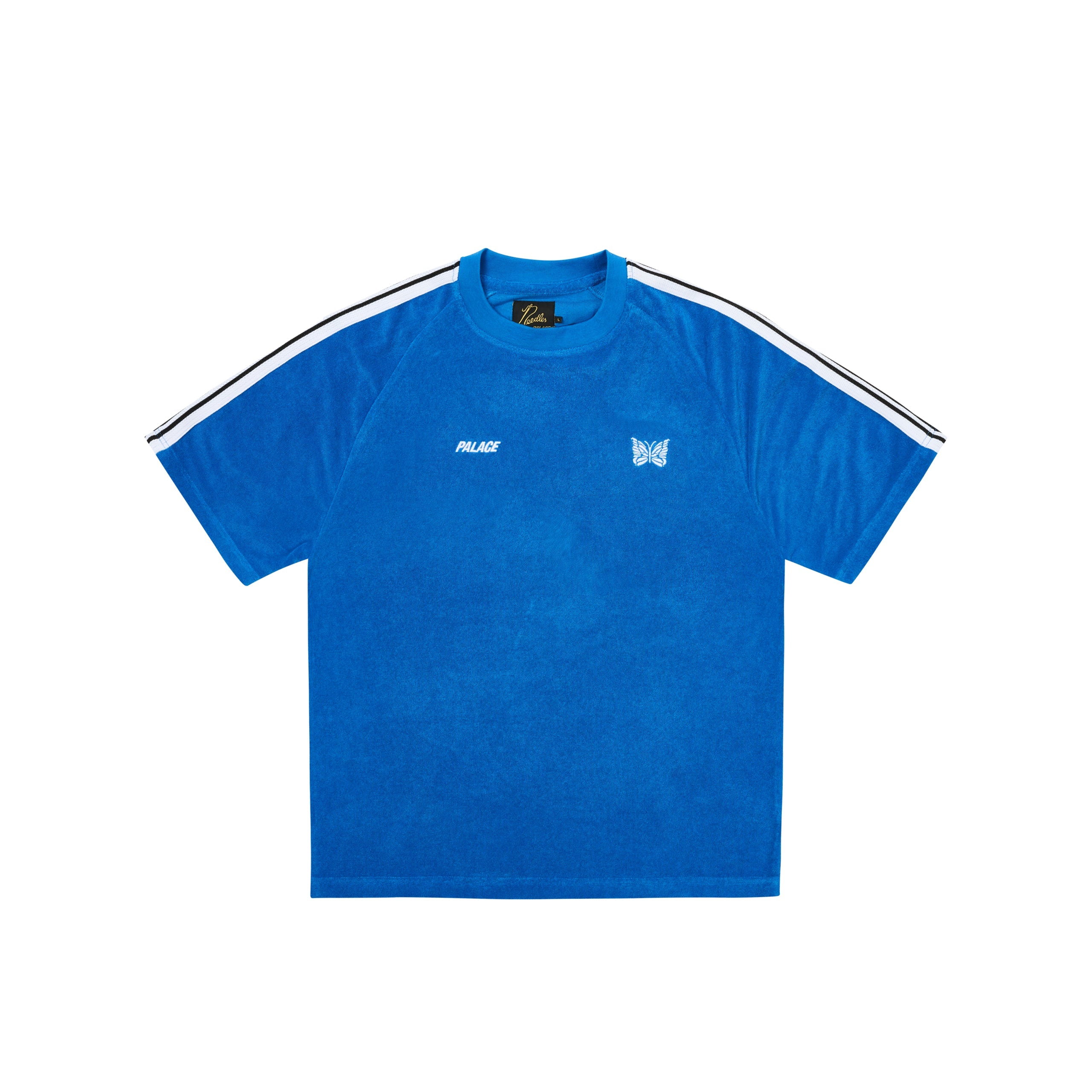 Palace x Needles Towelling T-shirt Blue