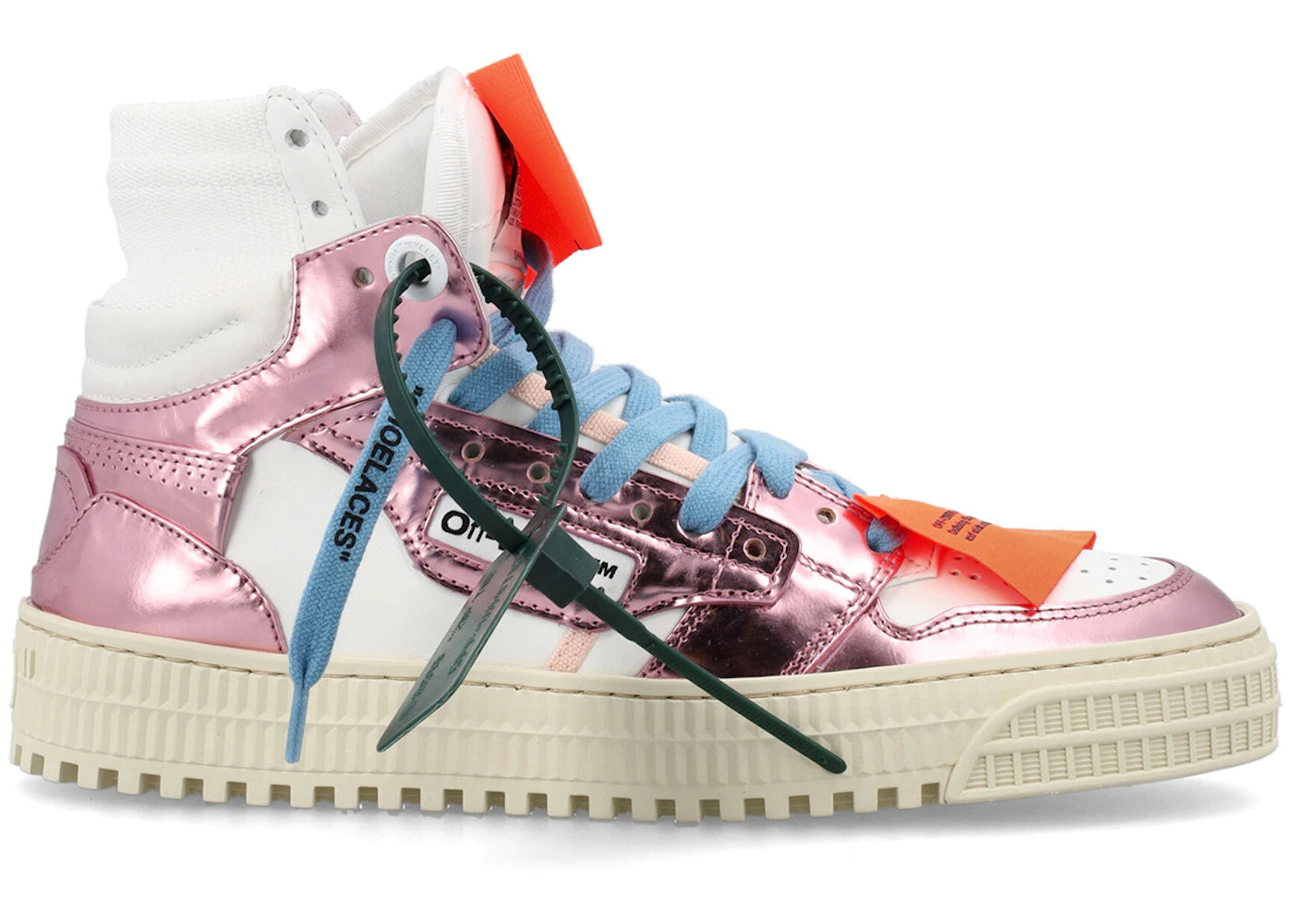 OFF-WHITE Off-Court 3.0 High White Metallic Pink (Women's) (FW22)