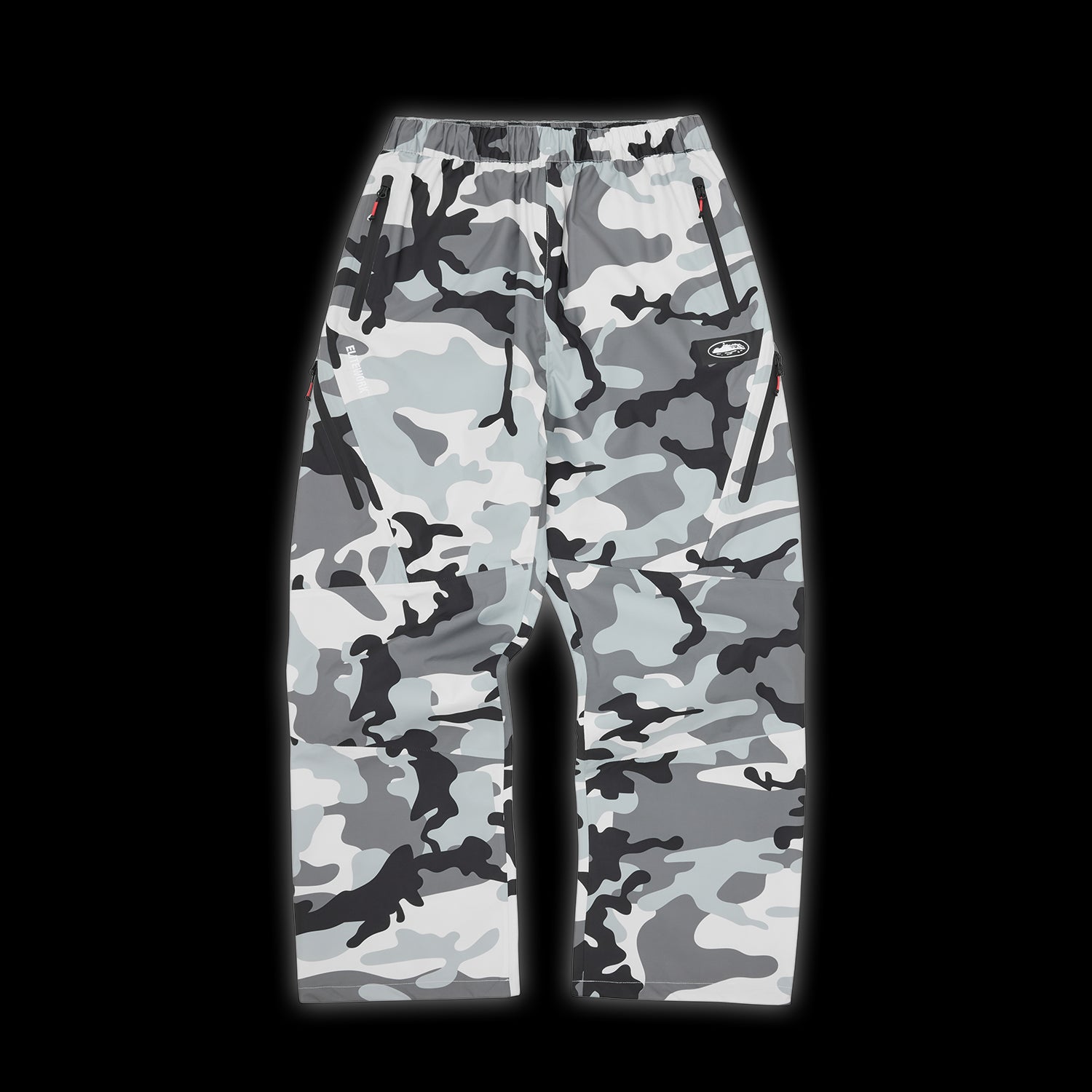 Corteiz x Denim Tears Elitework™ Avalanche Shell Pant Arctic camo