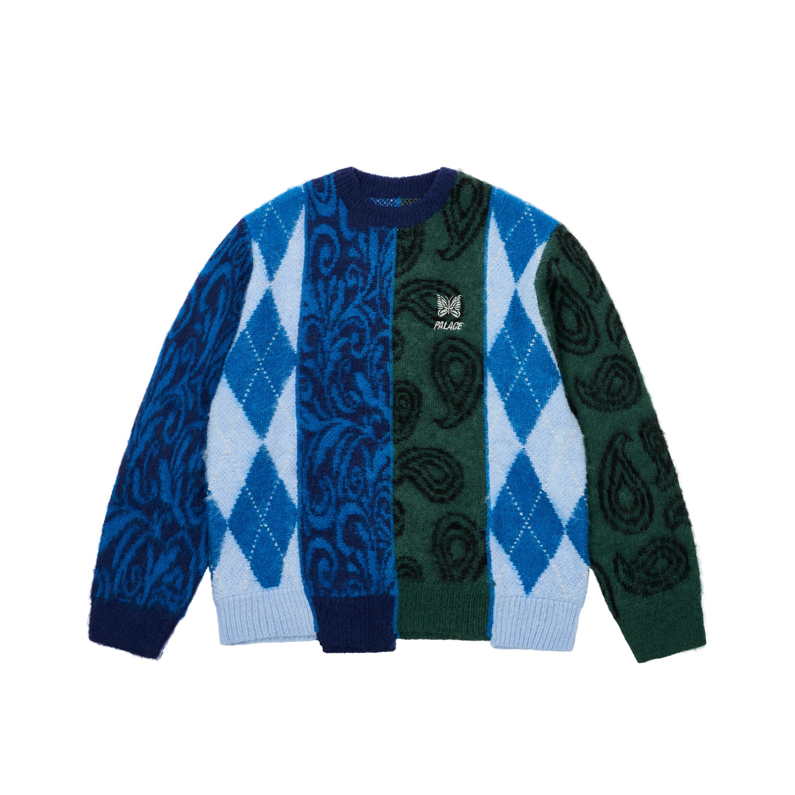 Palace x Needles Hairy Knit Multi Fabric