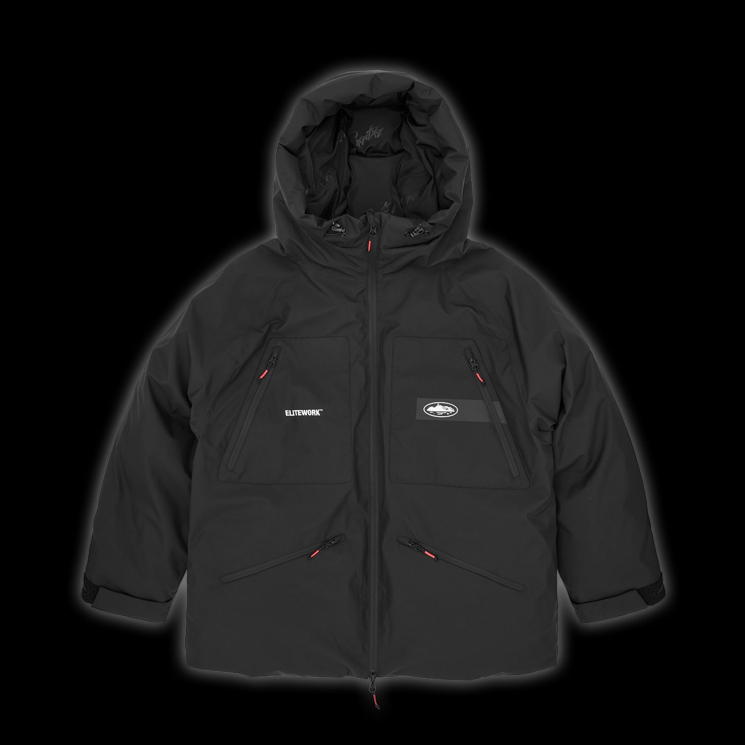 Corteiz x Denim Tears Elitework™ Avalanche Bolo Parka Black