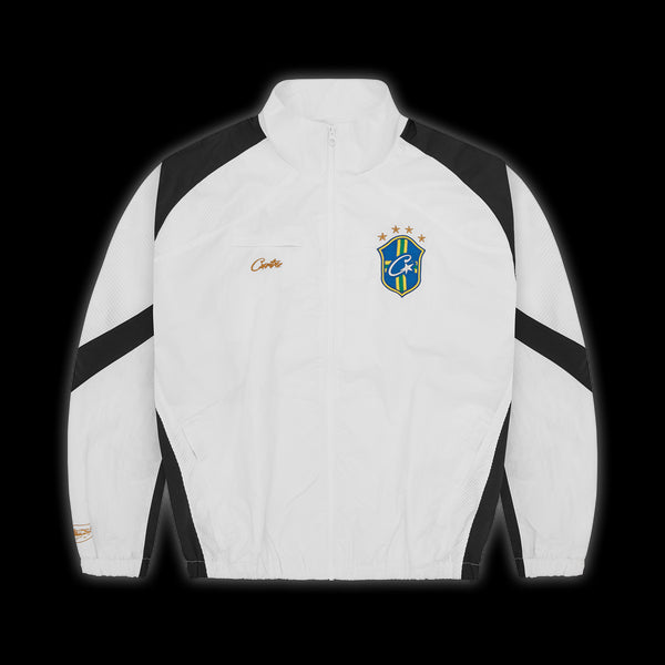 ウェア CORTEIZ OLYMPIC SHUKU BRASIL TOPS-WHITE olympic-shuku-jacket-brazil-