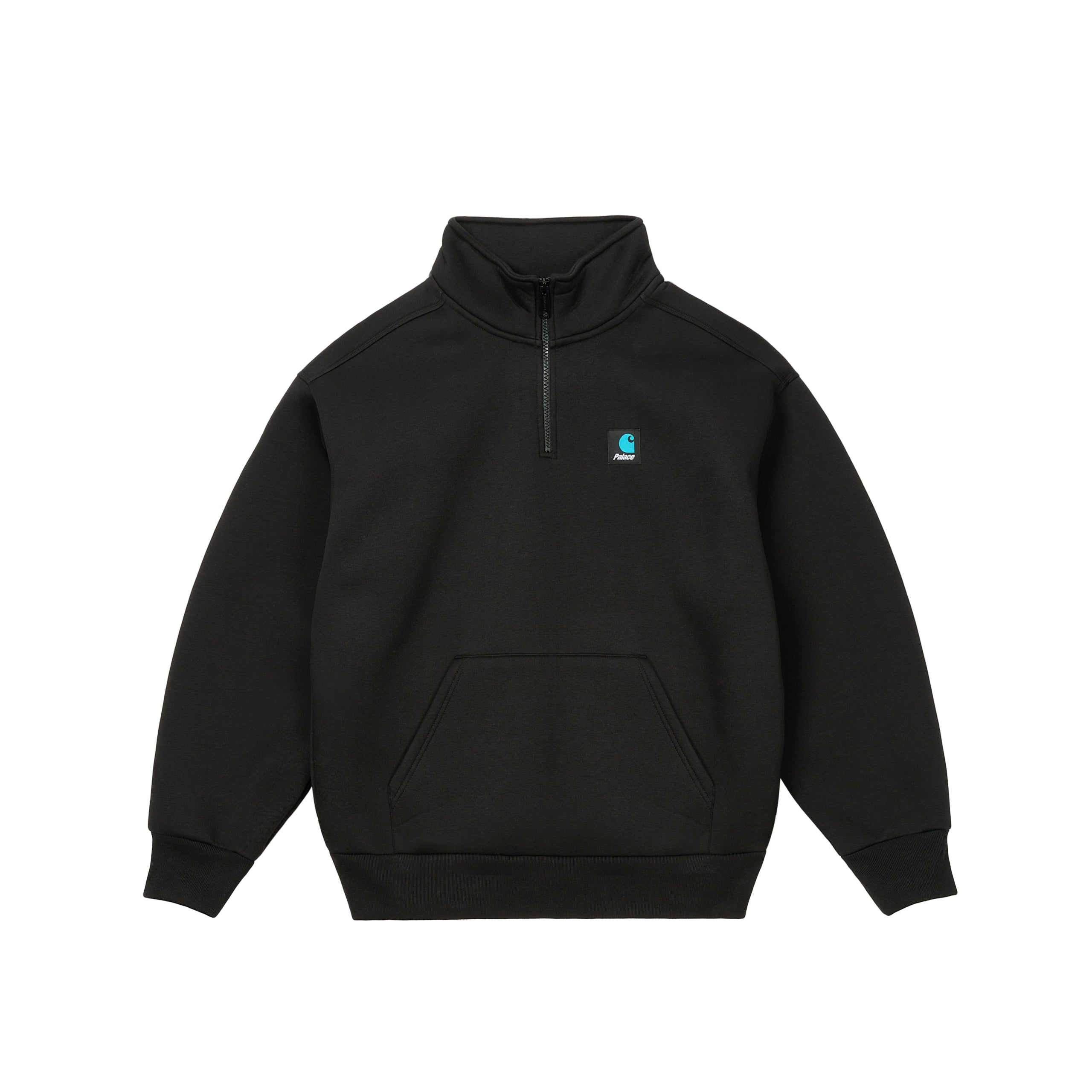 Palace x Carhartt WIP Carlux 1/2 Zip Sweatshirt Black