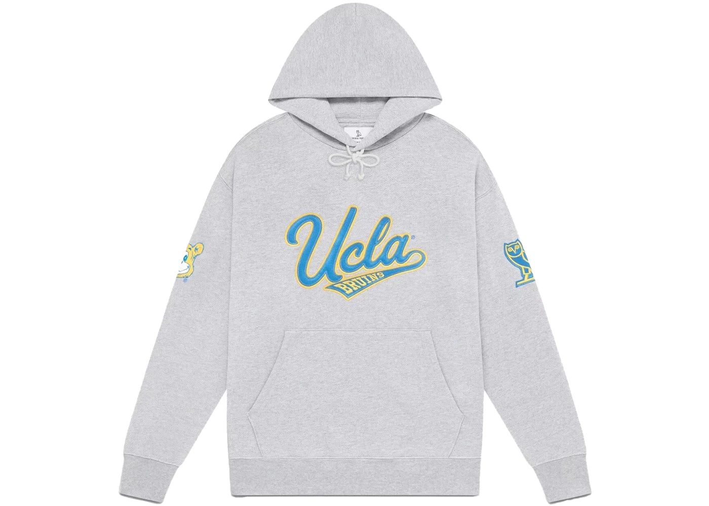 OVO x NCAA UCLA Bruins Hoodie Ash Heather Grey