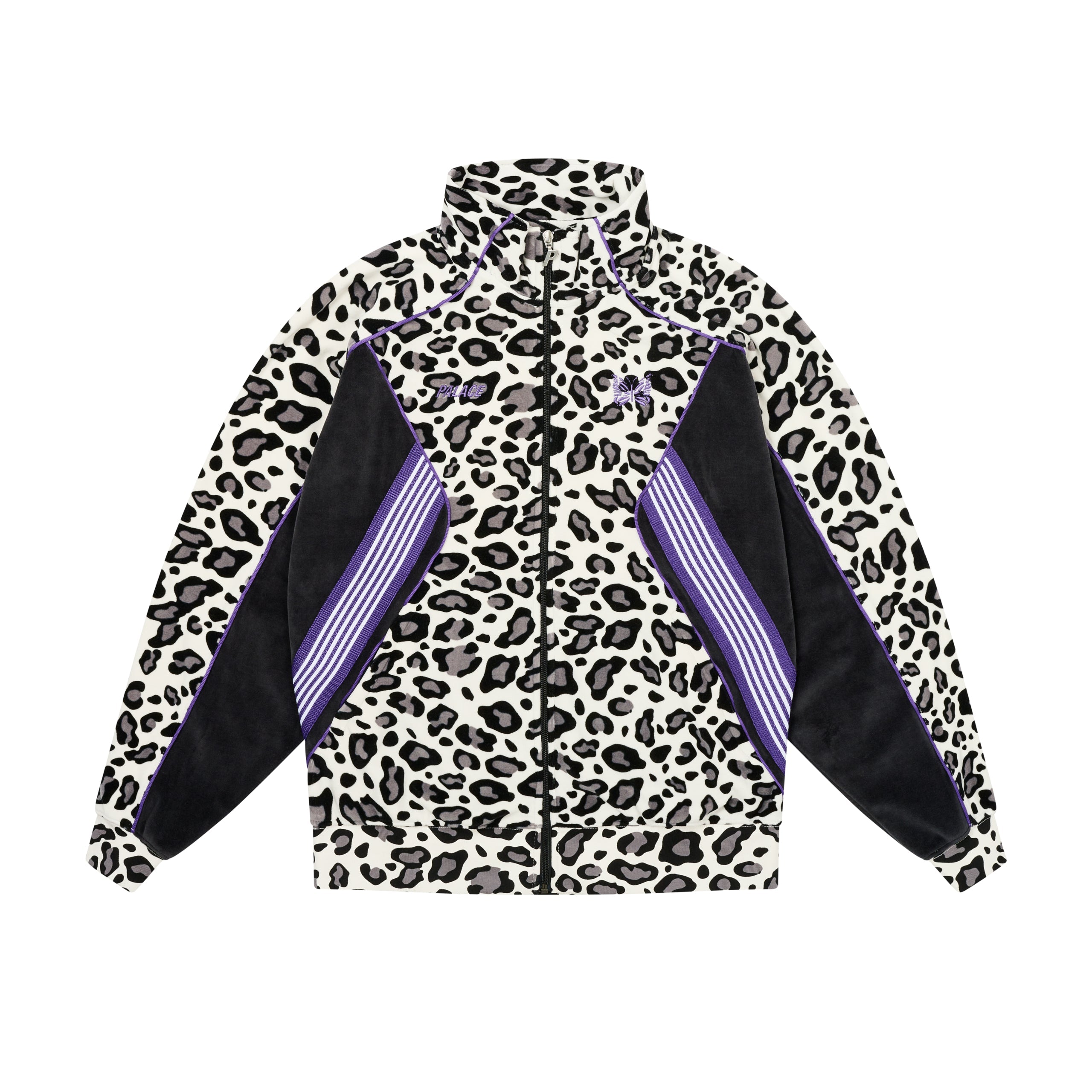 Palace x Needles Track Jacket Snow Leopard