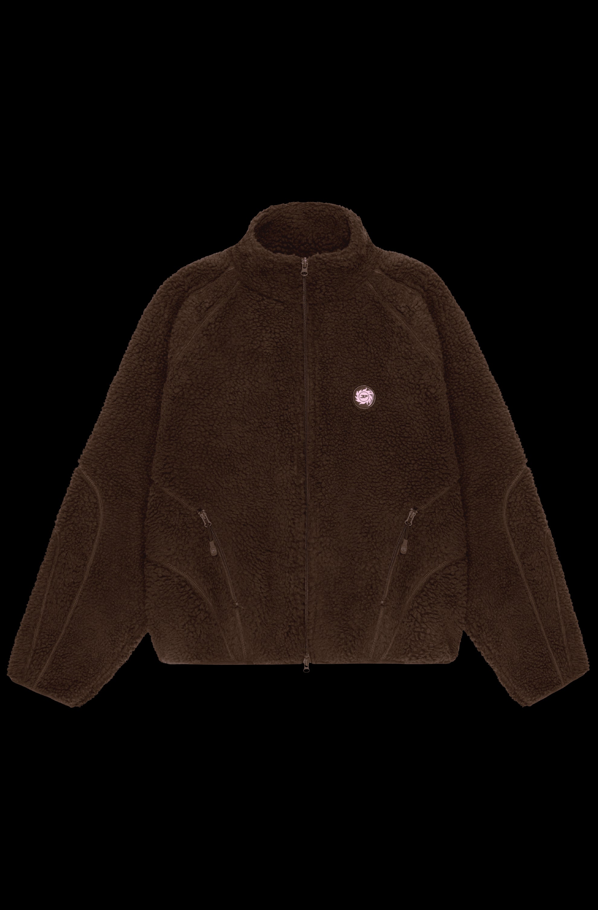 Broken Planet Polar Fleece Mocha Brown