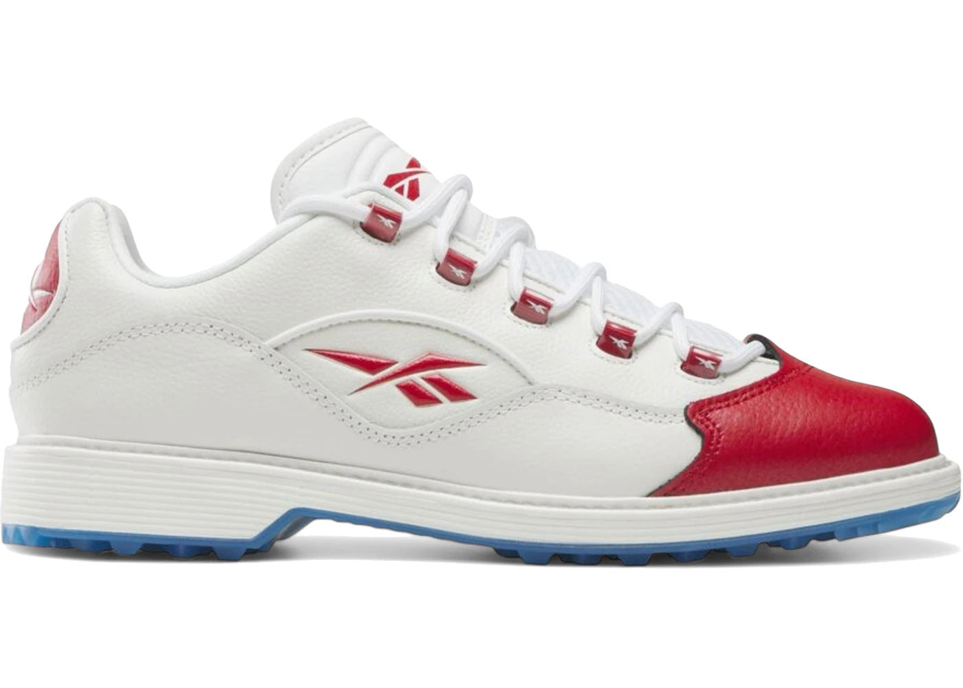 Reebok Question Low Golf Red Toe
