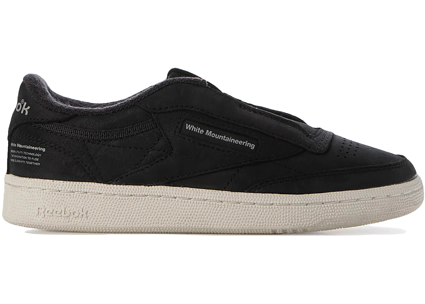 Reebok Club C 85 Vintage White Mountaineering Black