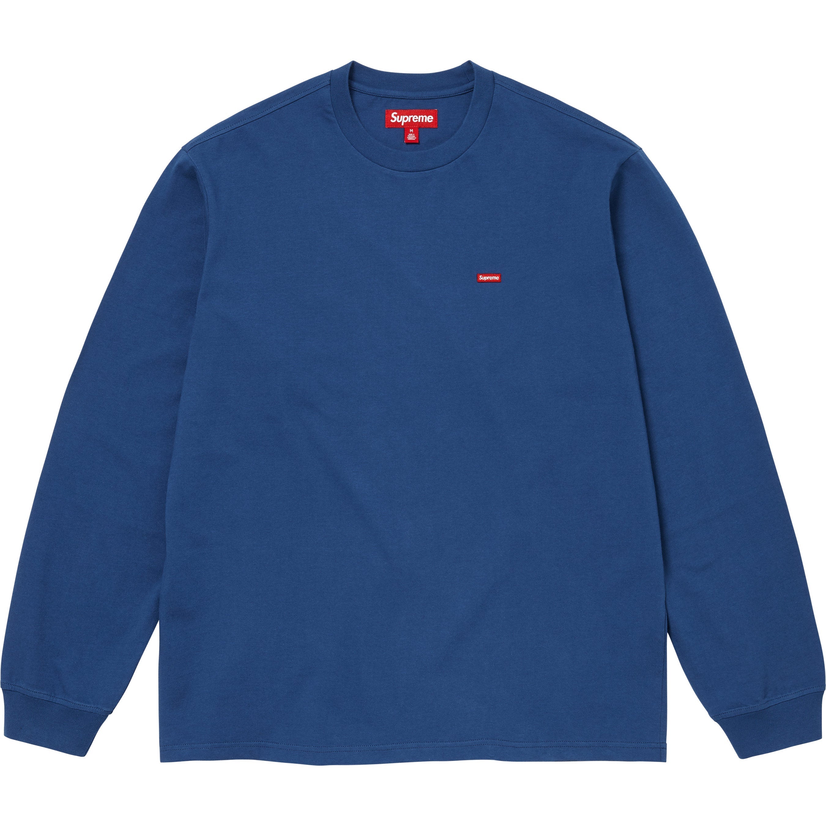 Supreme Small Box L/S Tee - Dark Royal