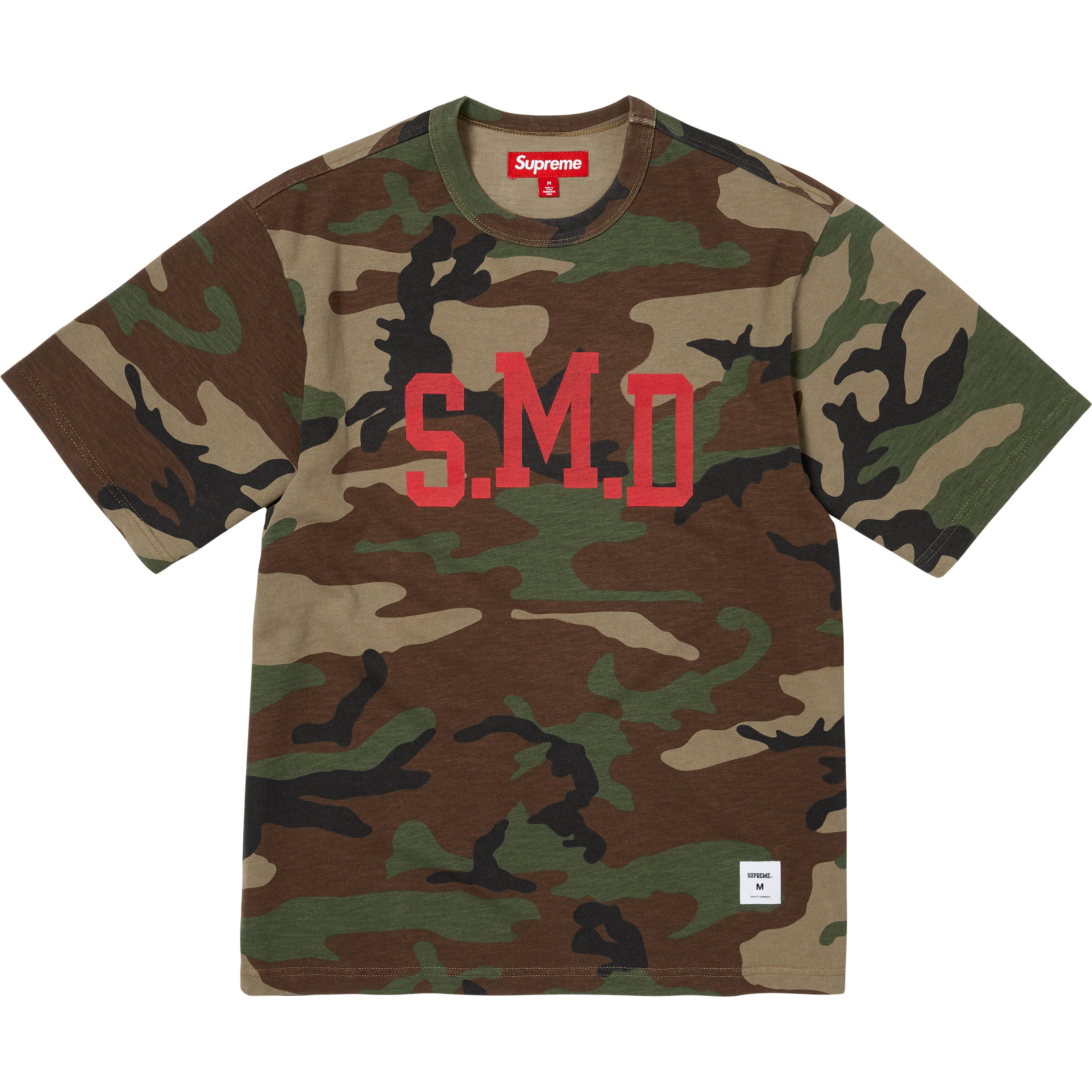 Supreme SMD S/S Top - Woodland Camo