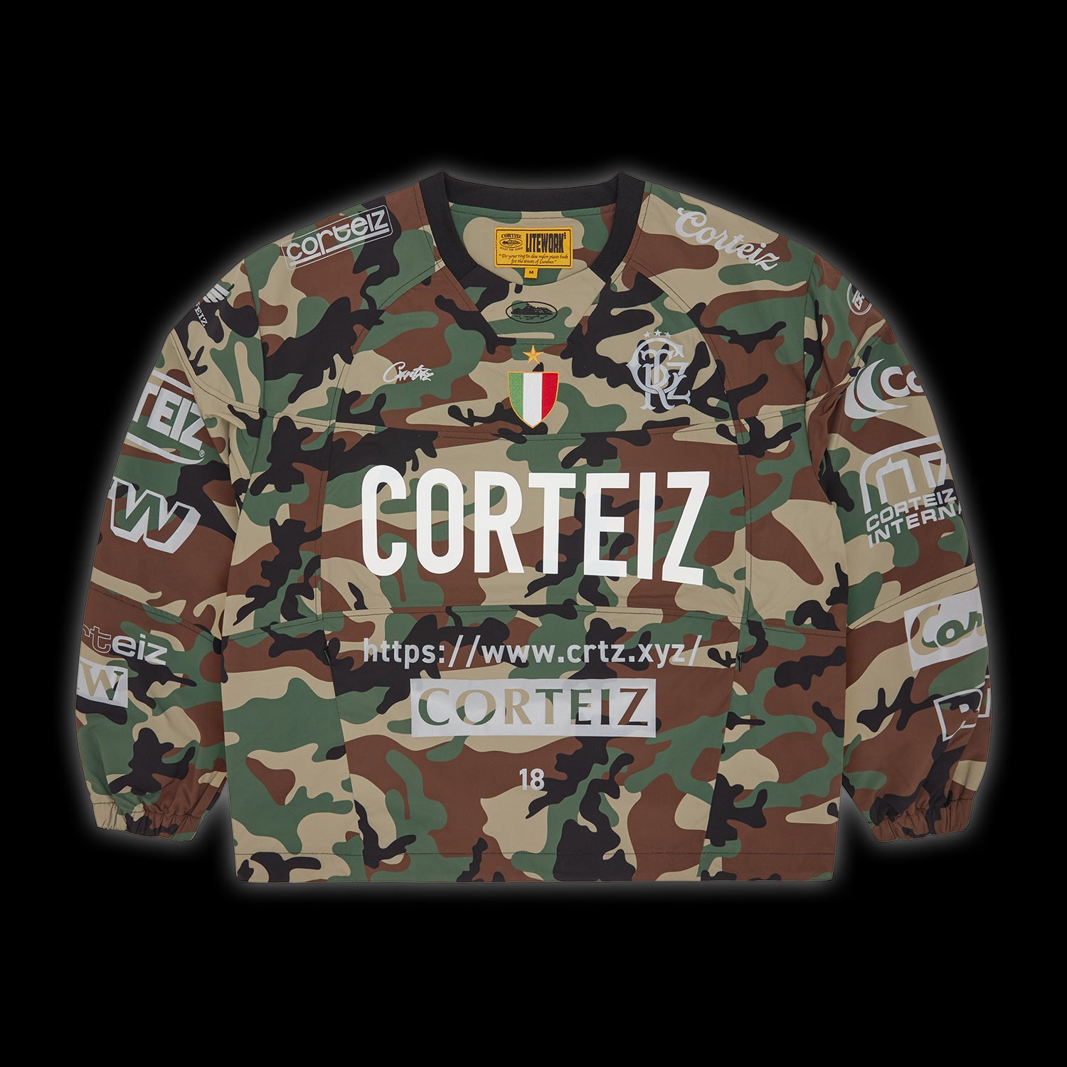 Corteiz Sponsors Training Pullover Camo