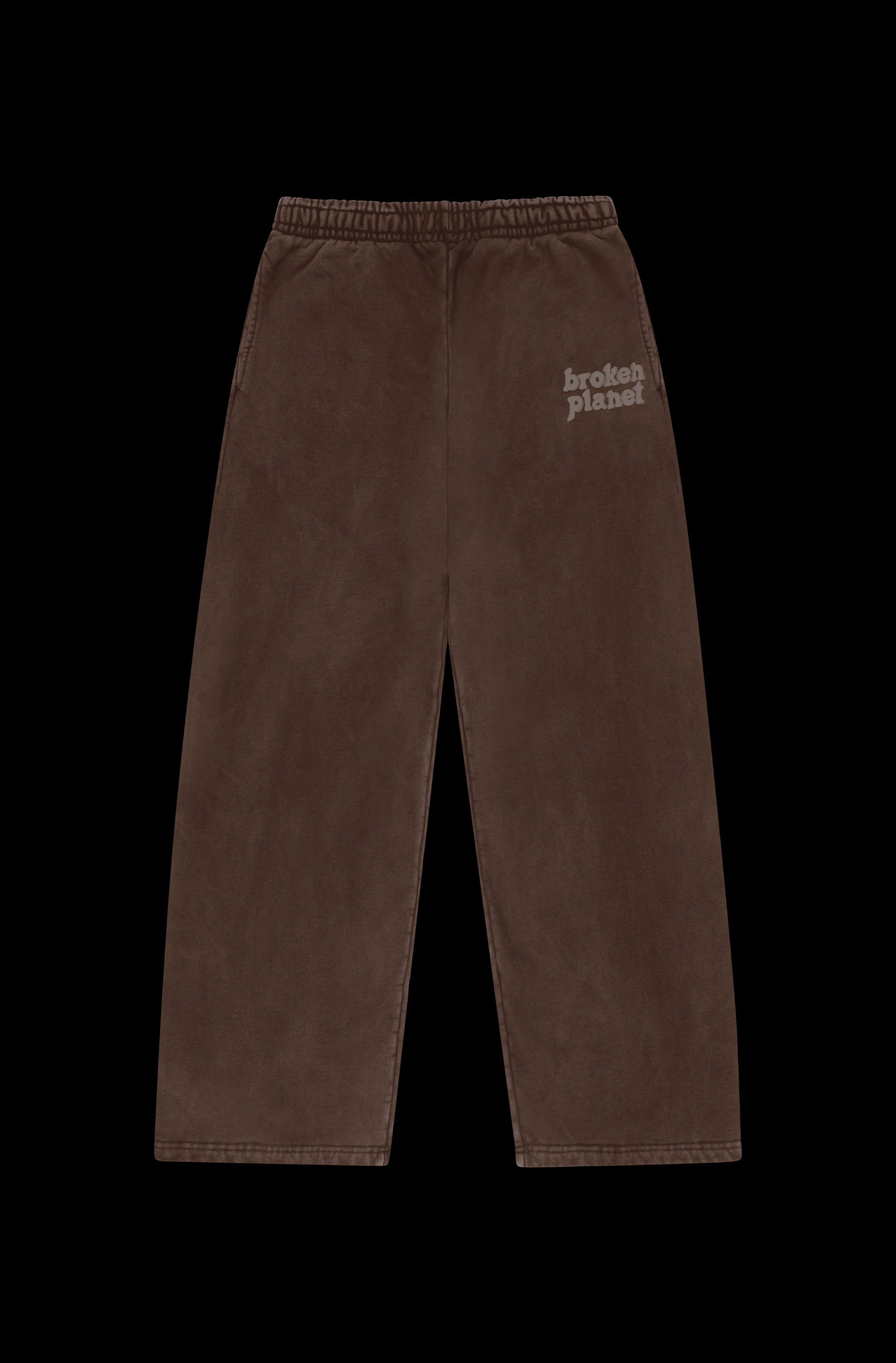 Broken Planet Straight-Leg Sweatpants Washed Mocha Brown