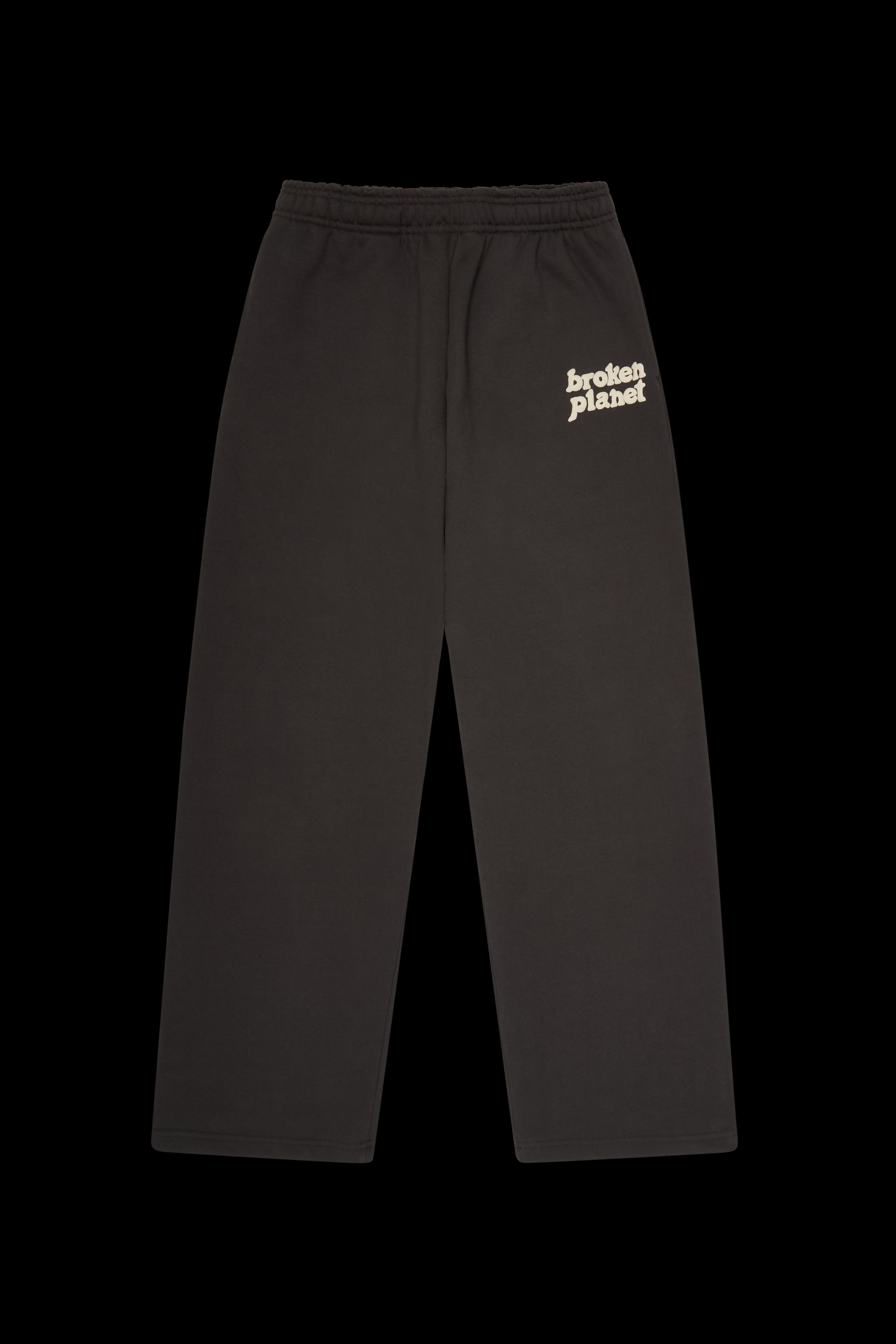 Broken Planet Straight-Leg Sweatpants Soot Black