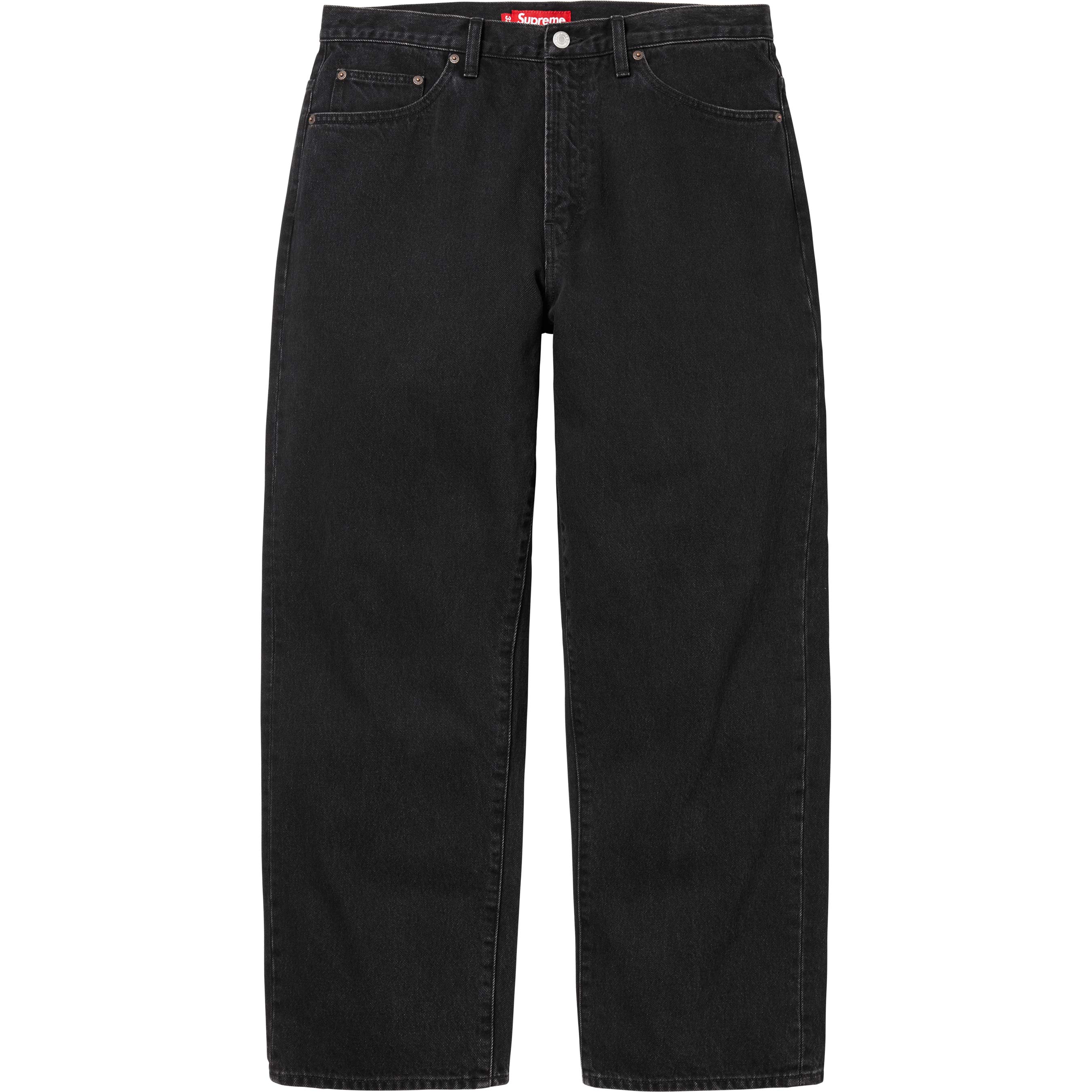 Supreme Baggy Jean - Black – Side Kicks