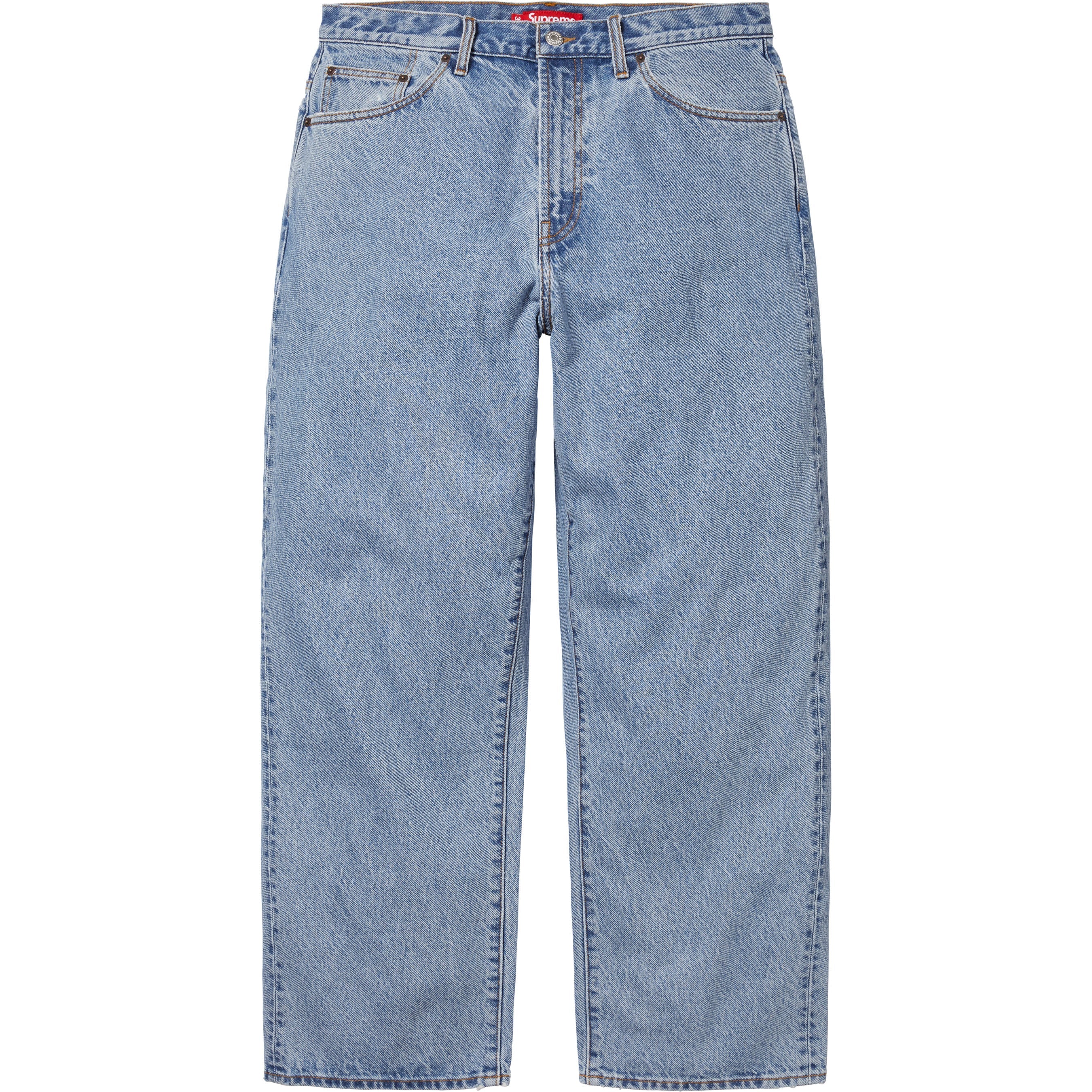 Supreme Baggy Jean - Washed Indigo