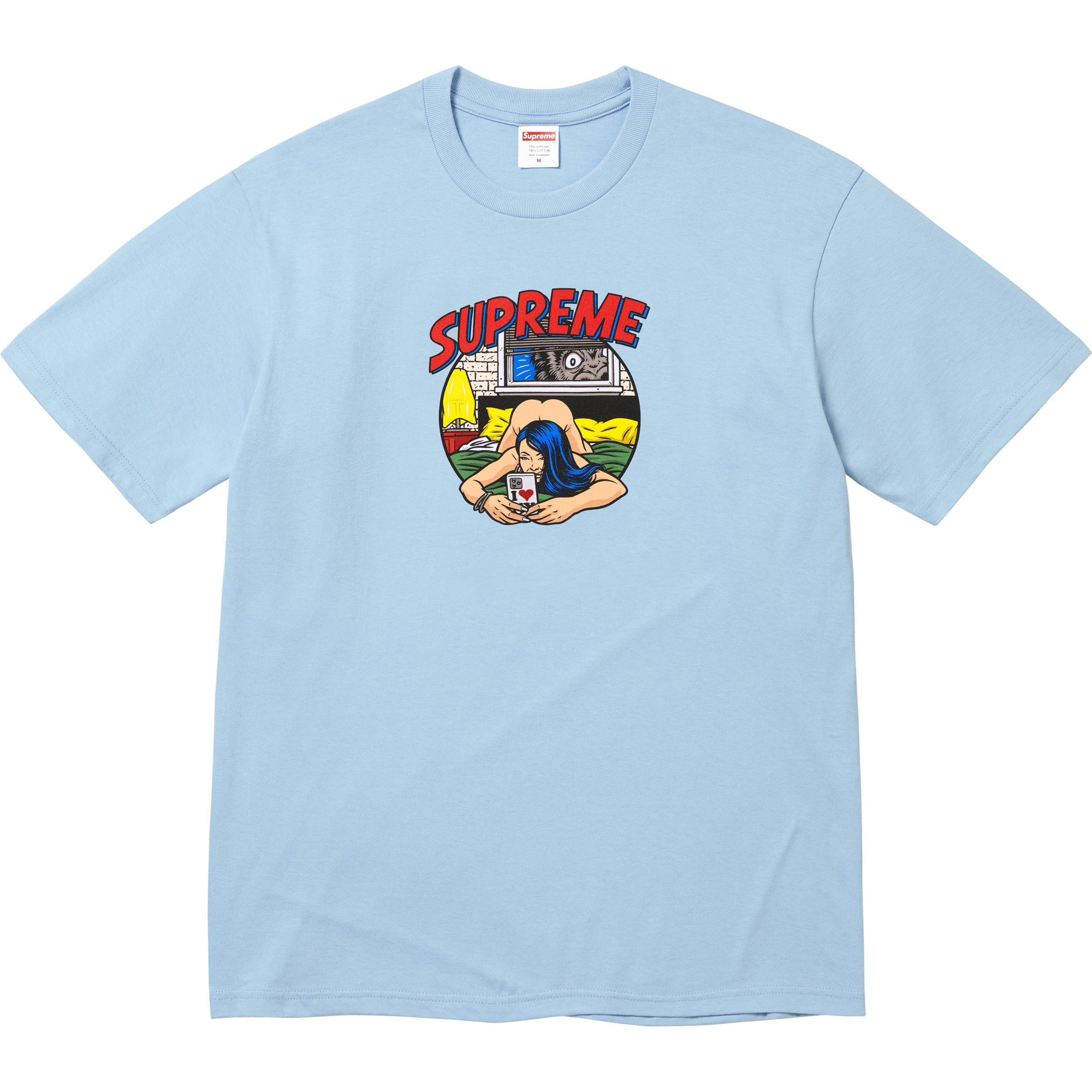 Supreme Bedroom Tee - Powder Blue