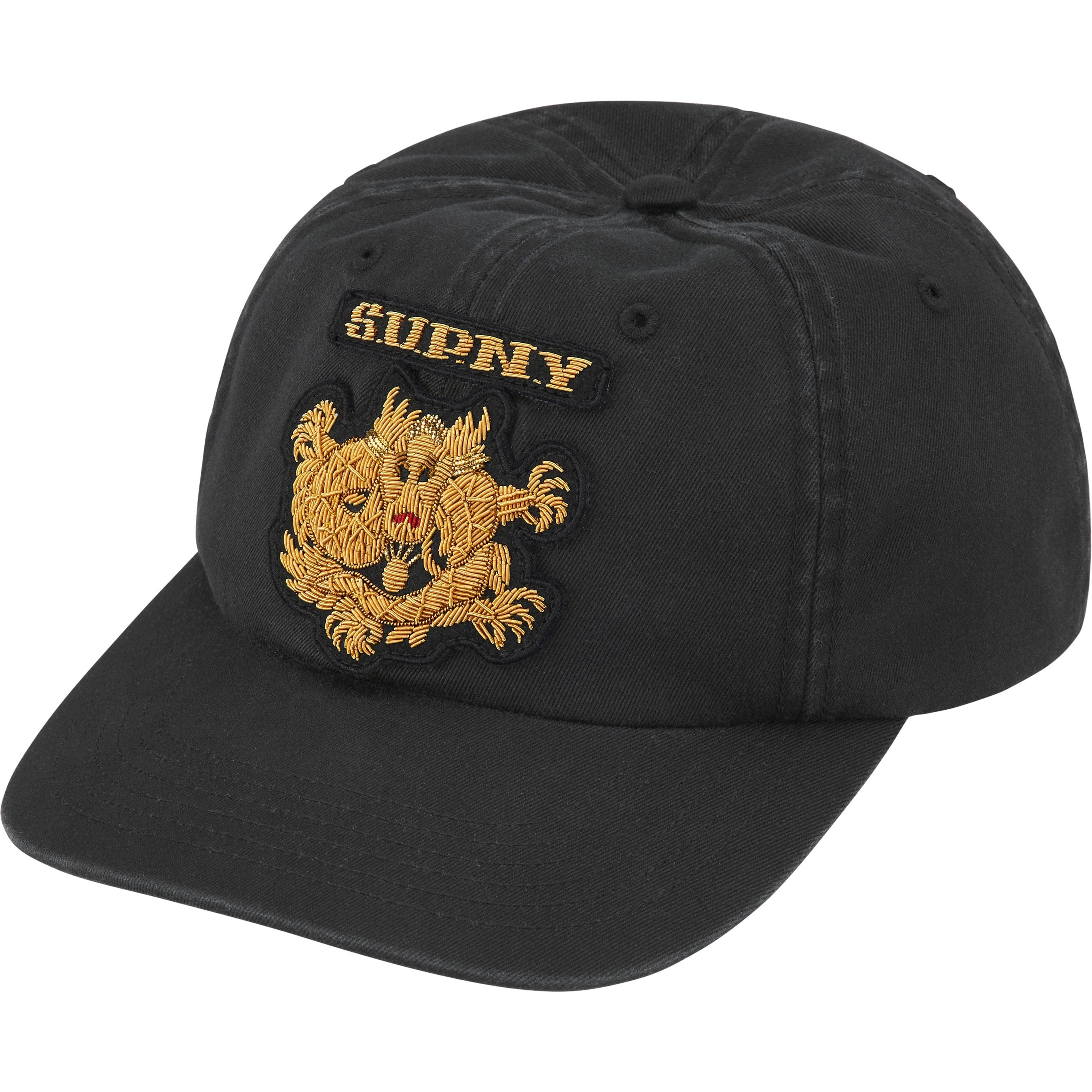 Supreme Bullion Dragon 6-Panel - Black