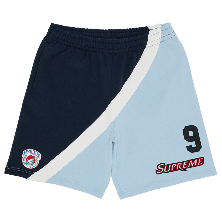 Supreme Equipé Sweatshort 'Light Blue' - Side Kicks