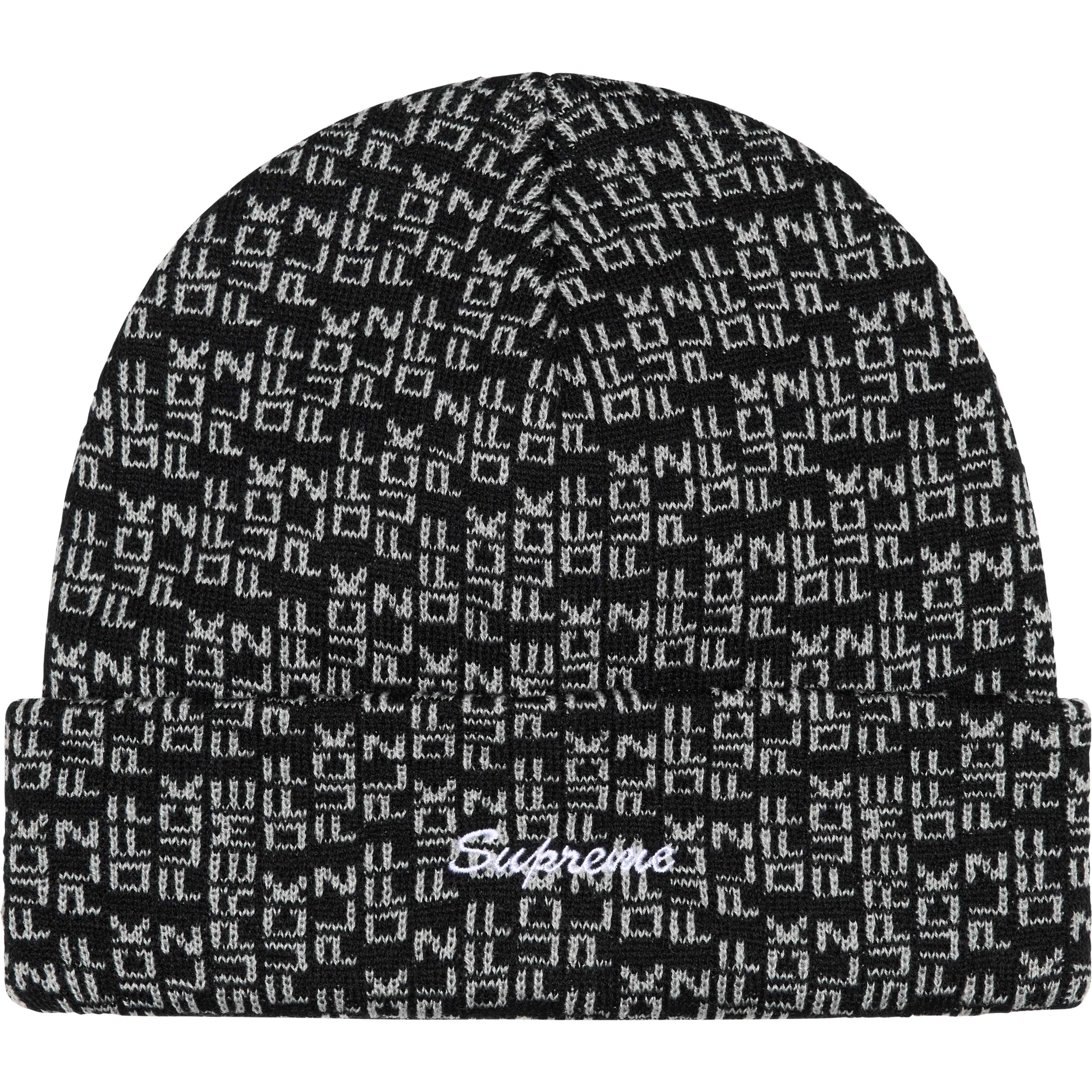 Supreme Fuck Off Beanie - Black