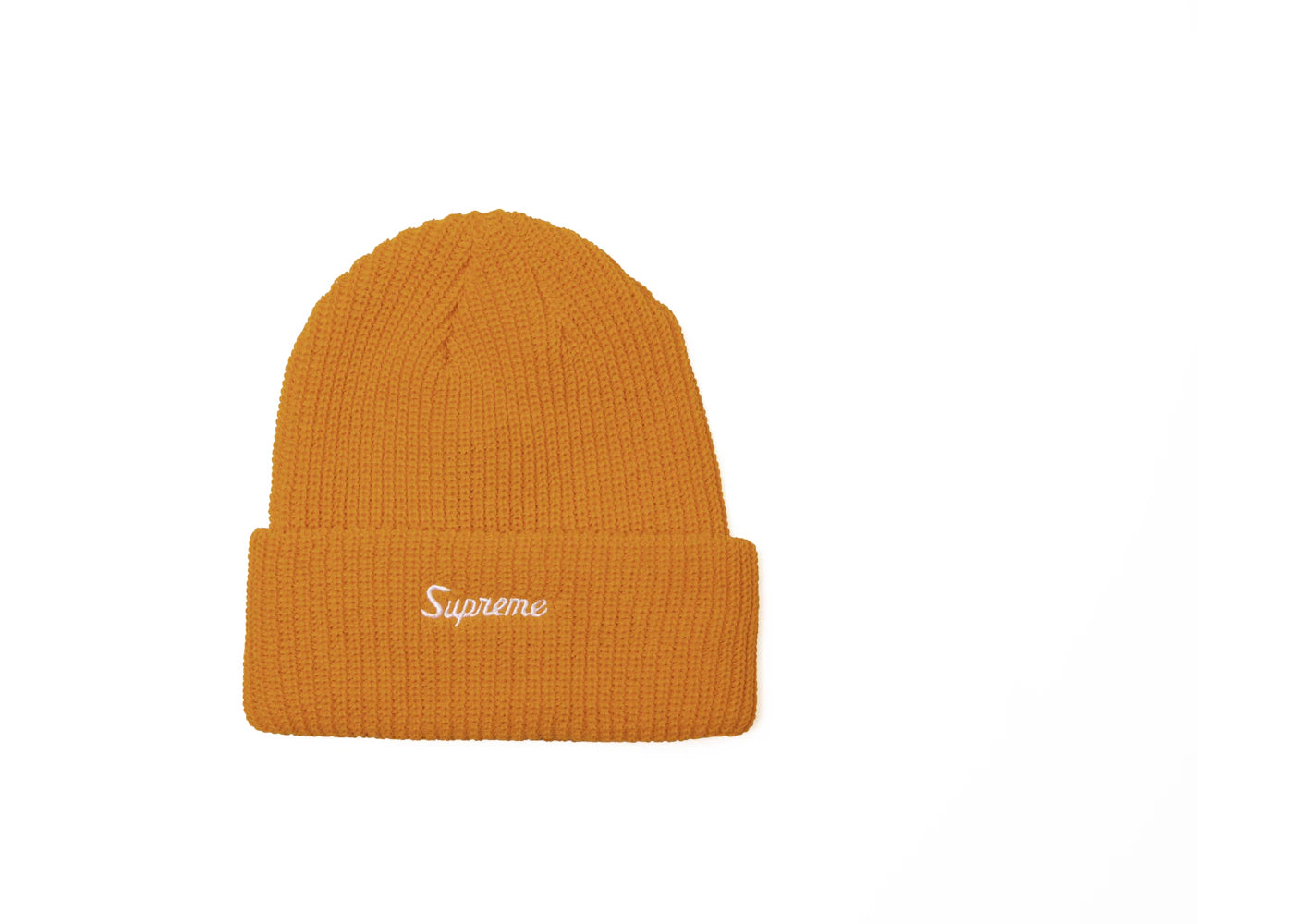 Supreme Loose Gauge Beanie (FW19) Bright Orange