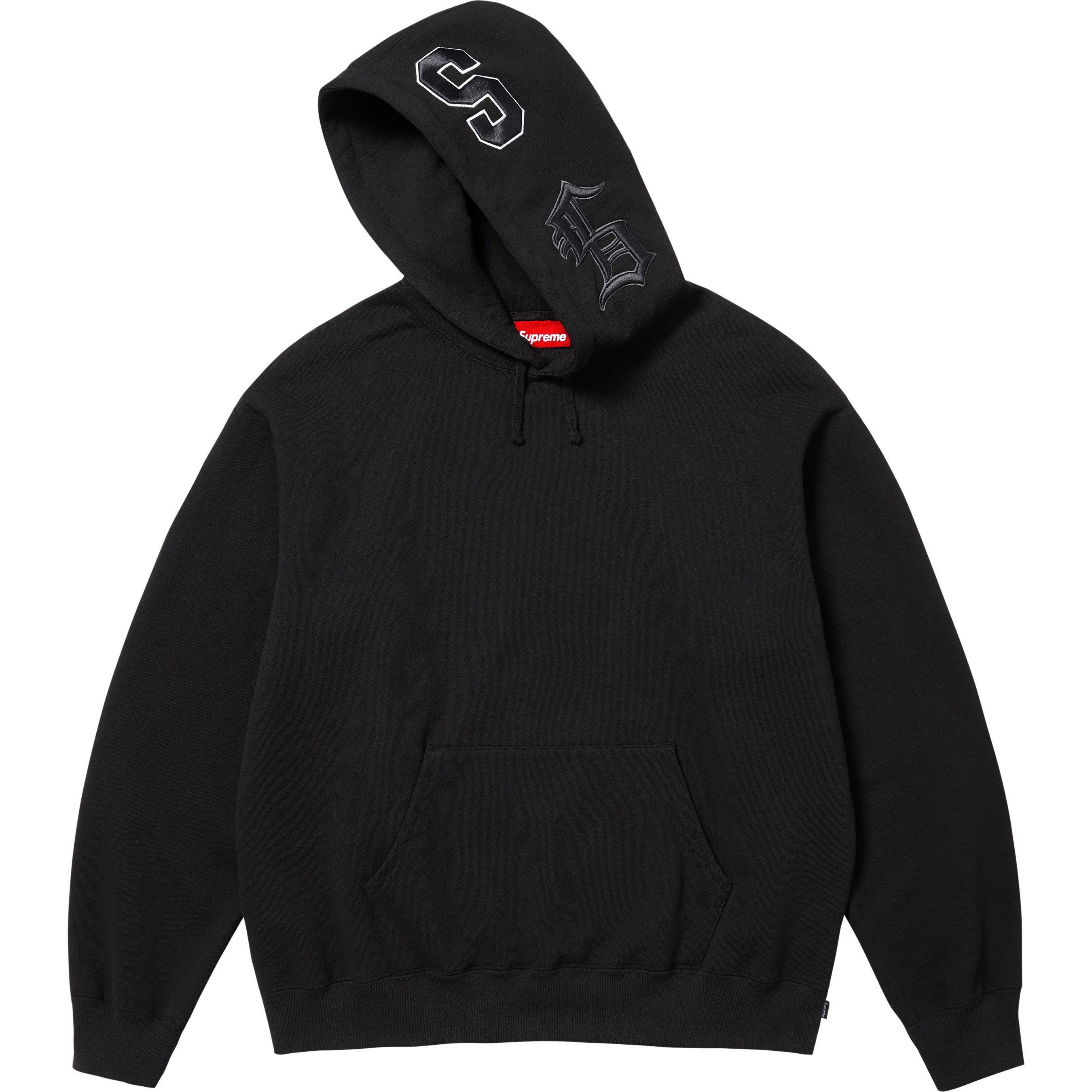 Supreme Multi S Logo Hooded Sweatshirt - Black