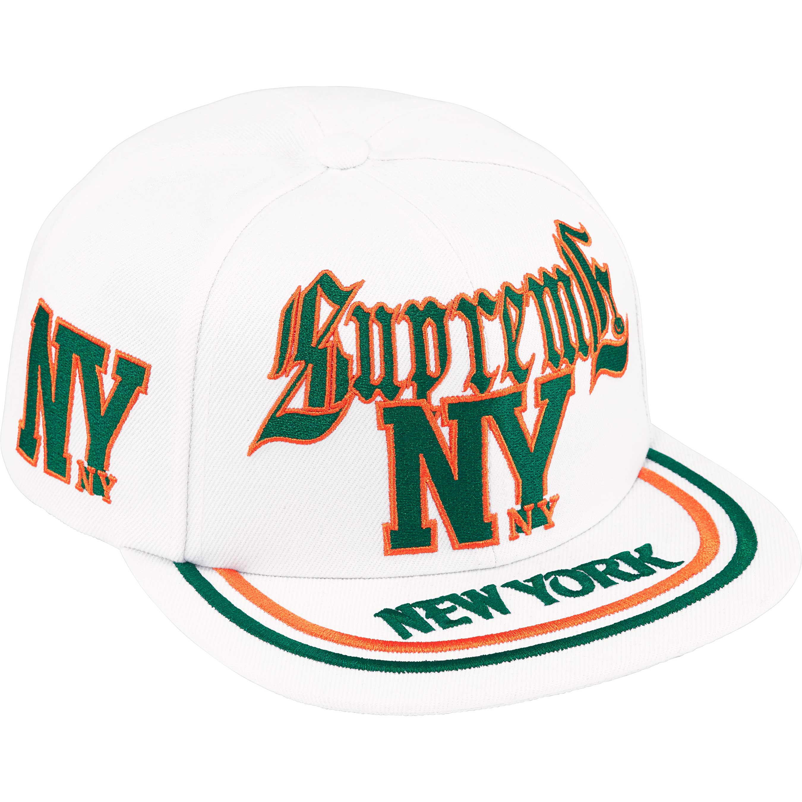 Supreme New York 6-Panel - White