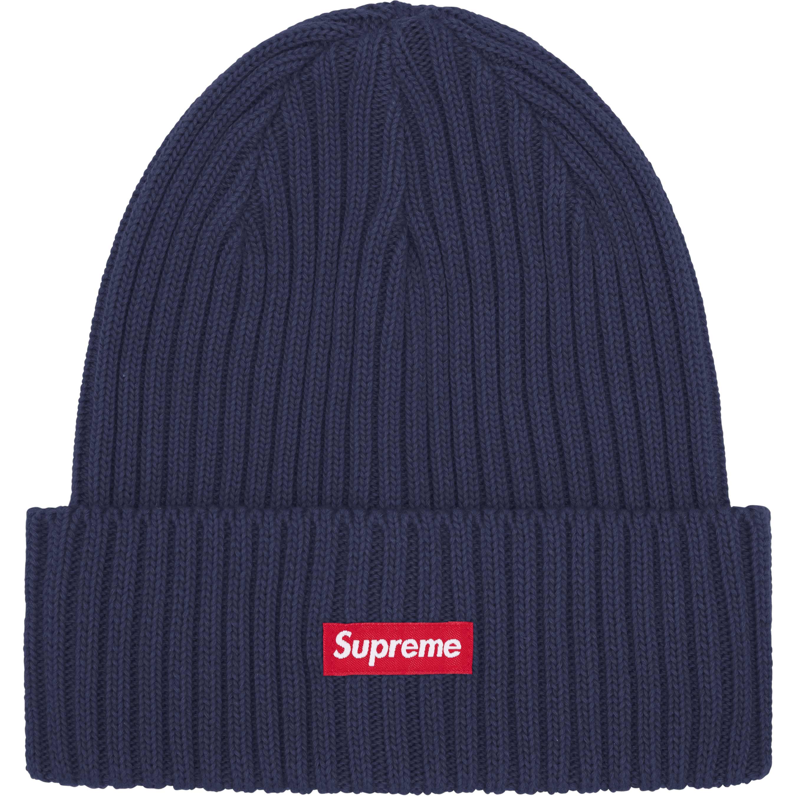 Supreme Overdyed Beanie Light Navy (SS25)