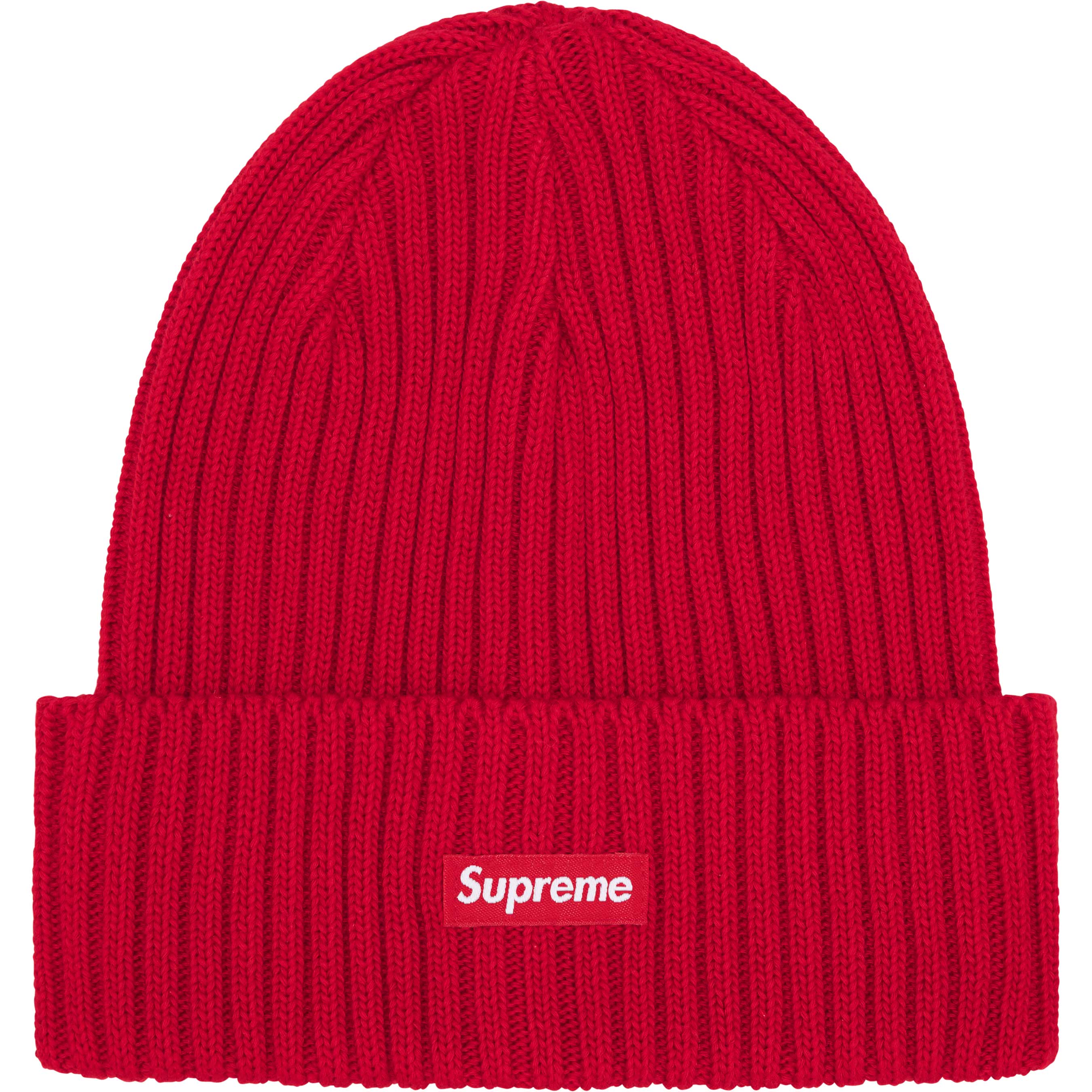 Supreme Overdyed Beanie Red (SS25)