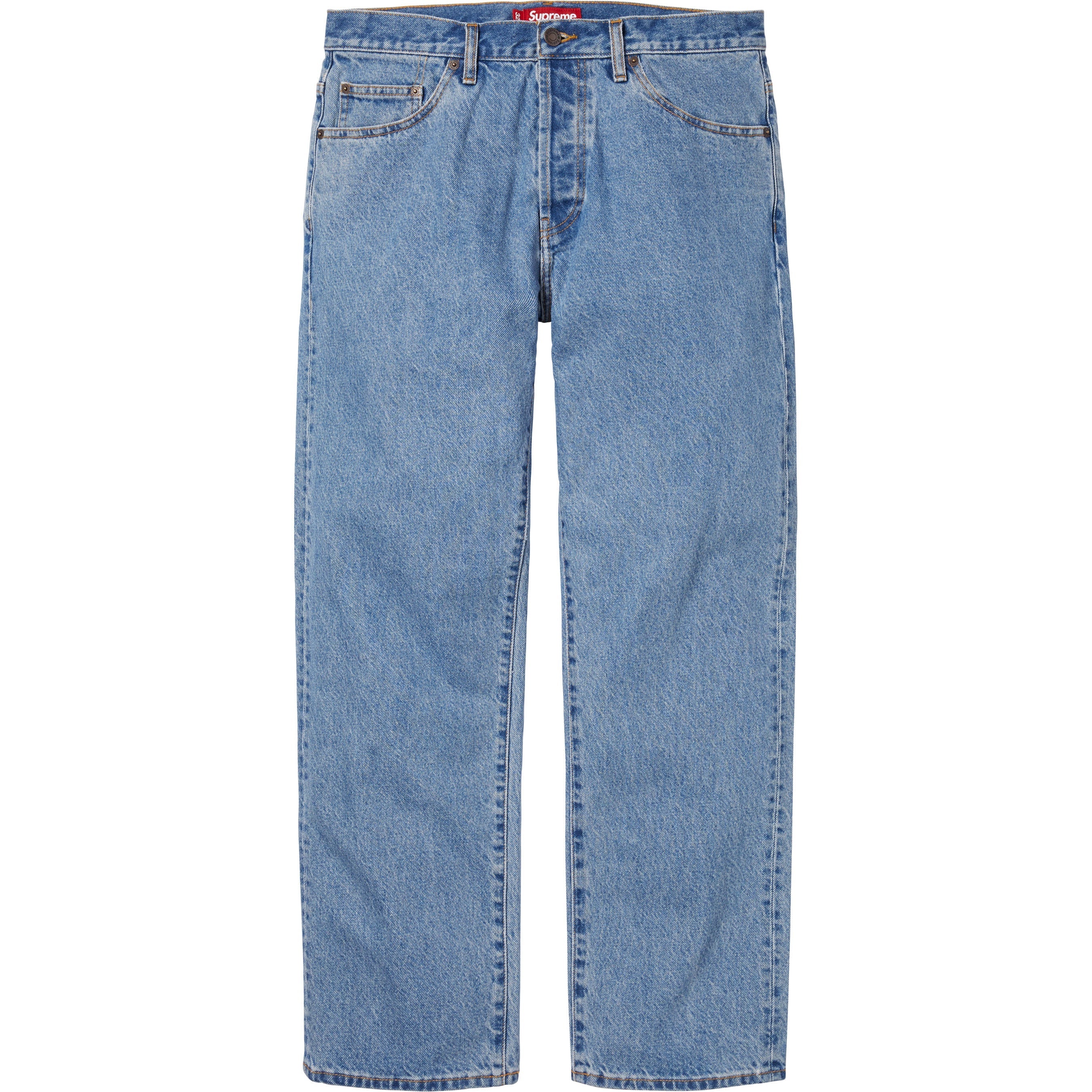 Supreme Regular Jean - Washed Indigo