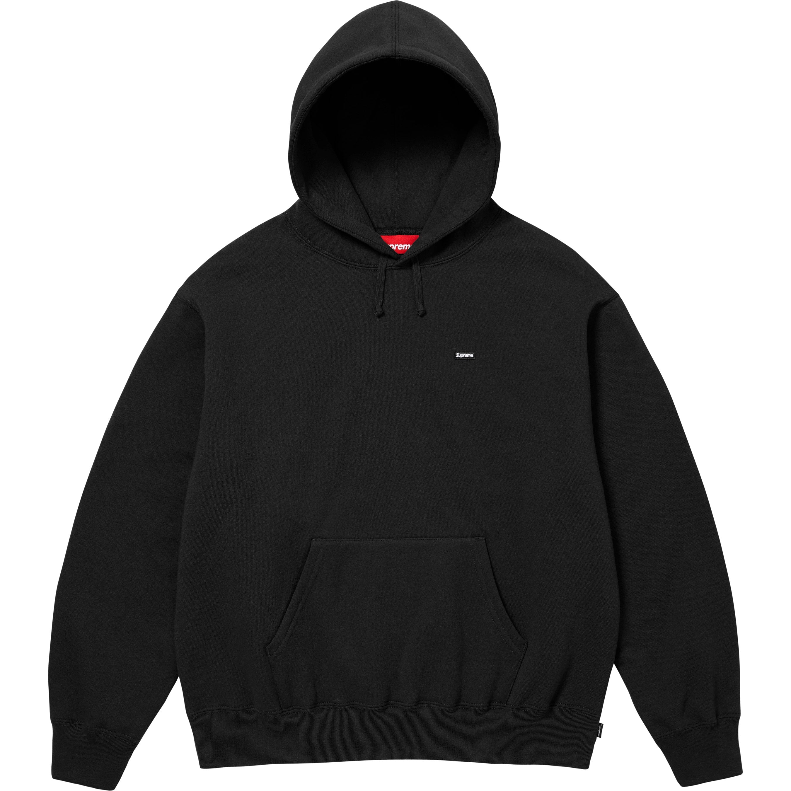 Supreme Small Box Hooded Sweatshirt - Black