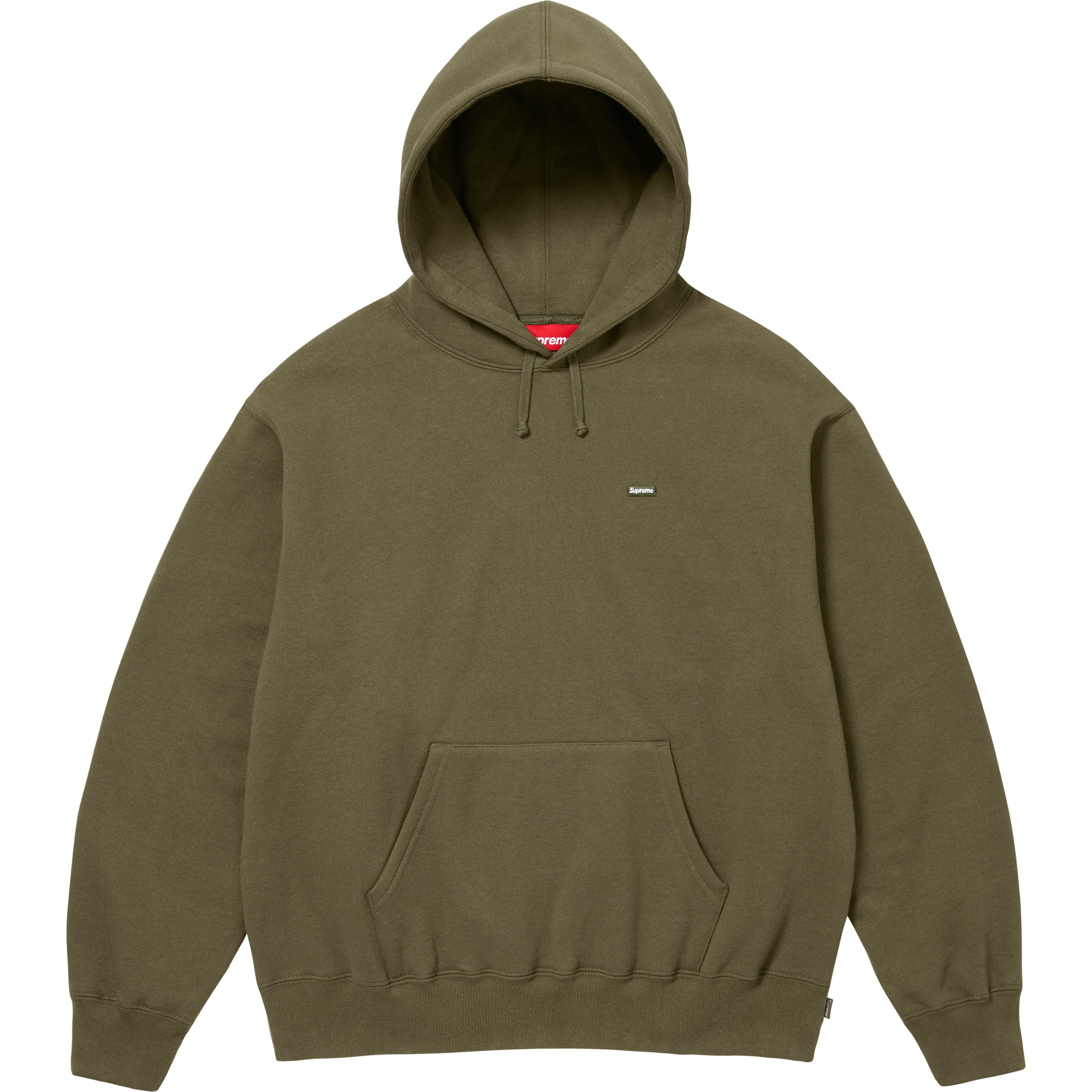 Supreme Small Box Hooded Sweatshirt - Dark Olive