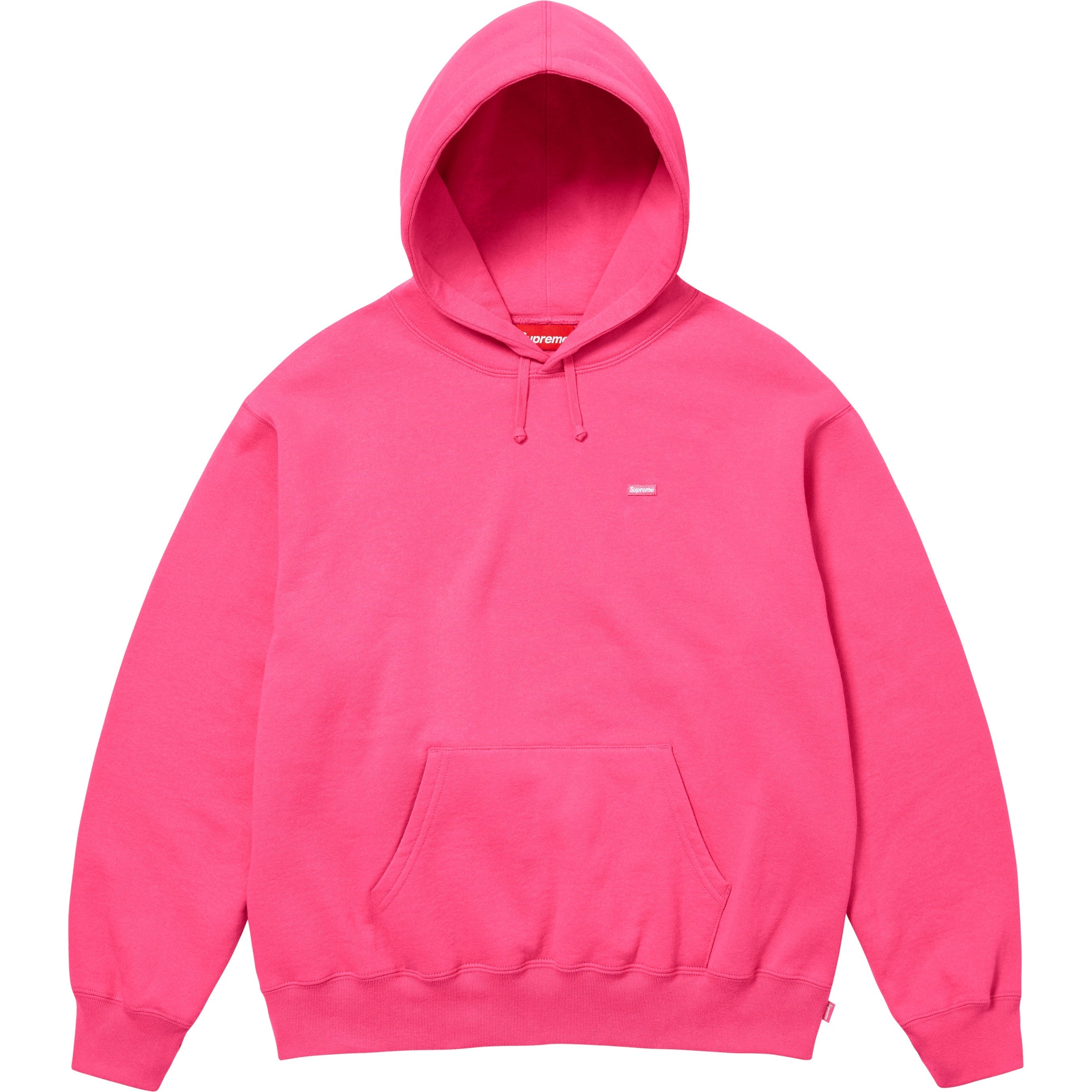 Supreme Small Box Hooded Sweatshirt - Magenta