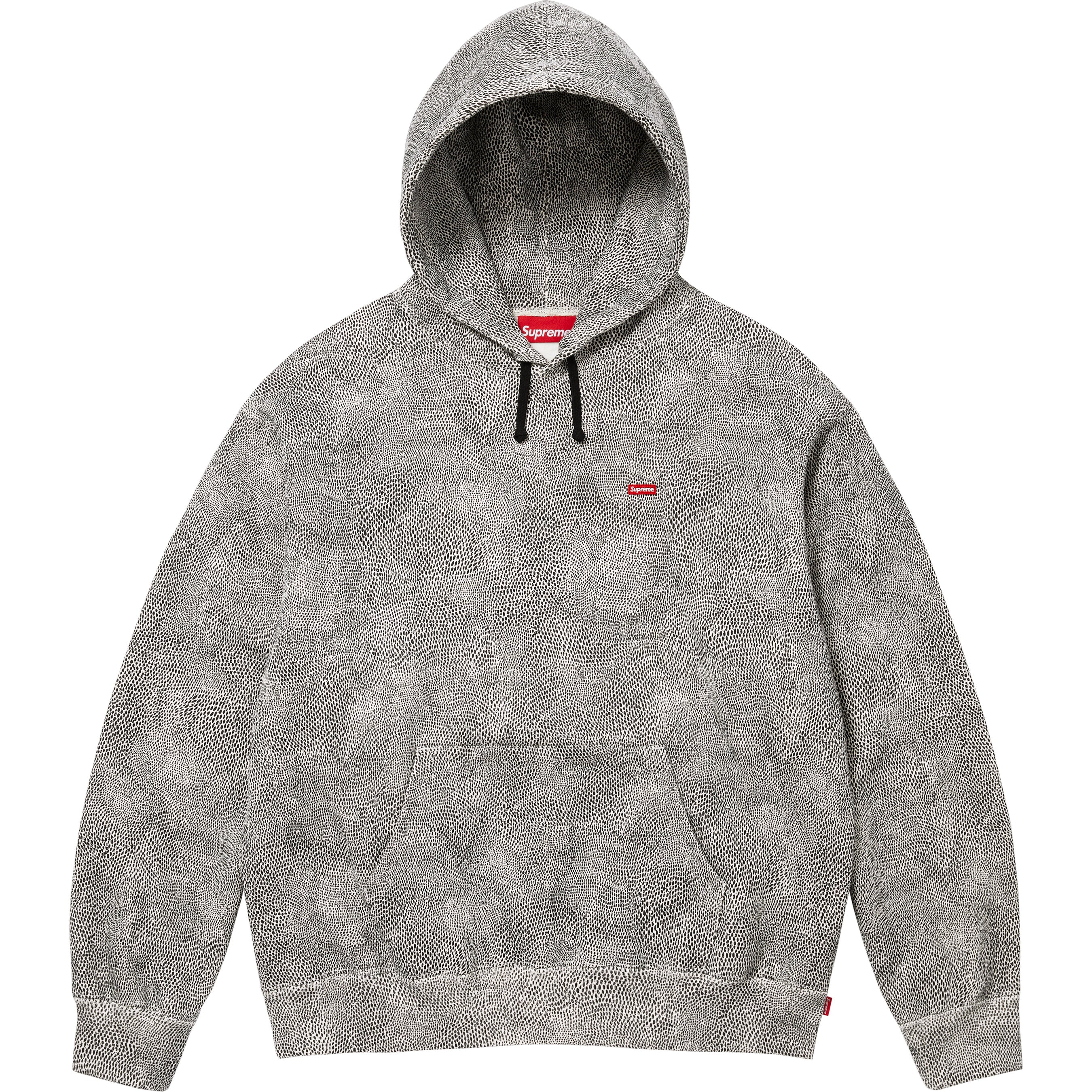 Supreme Small Box Hooded Sweatshirt - Snakeskin