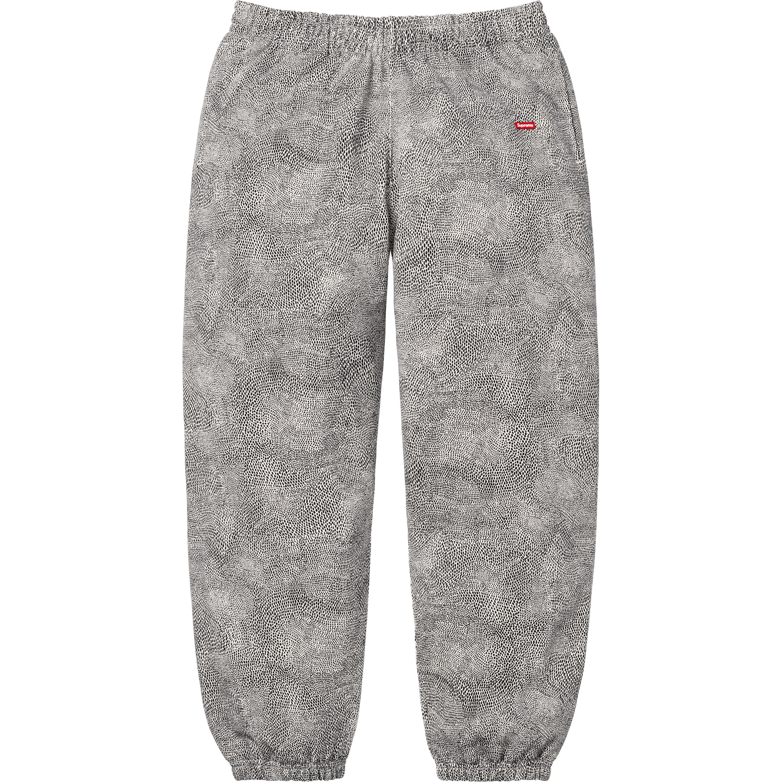 Supreme Small Box Sweatpant - Snakeskin