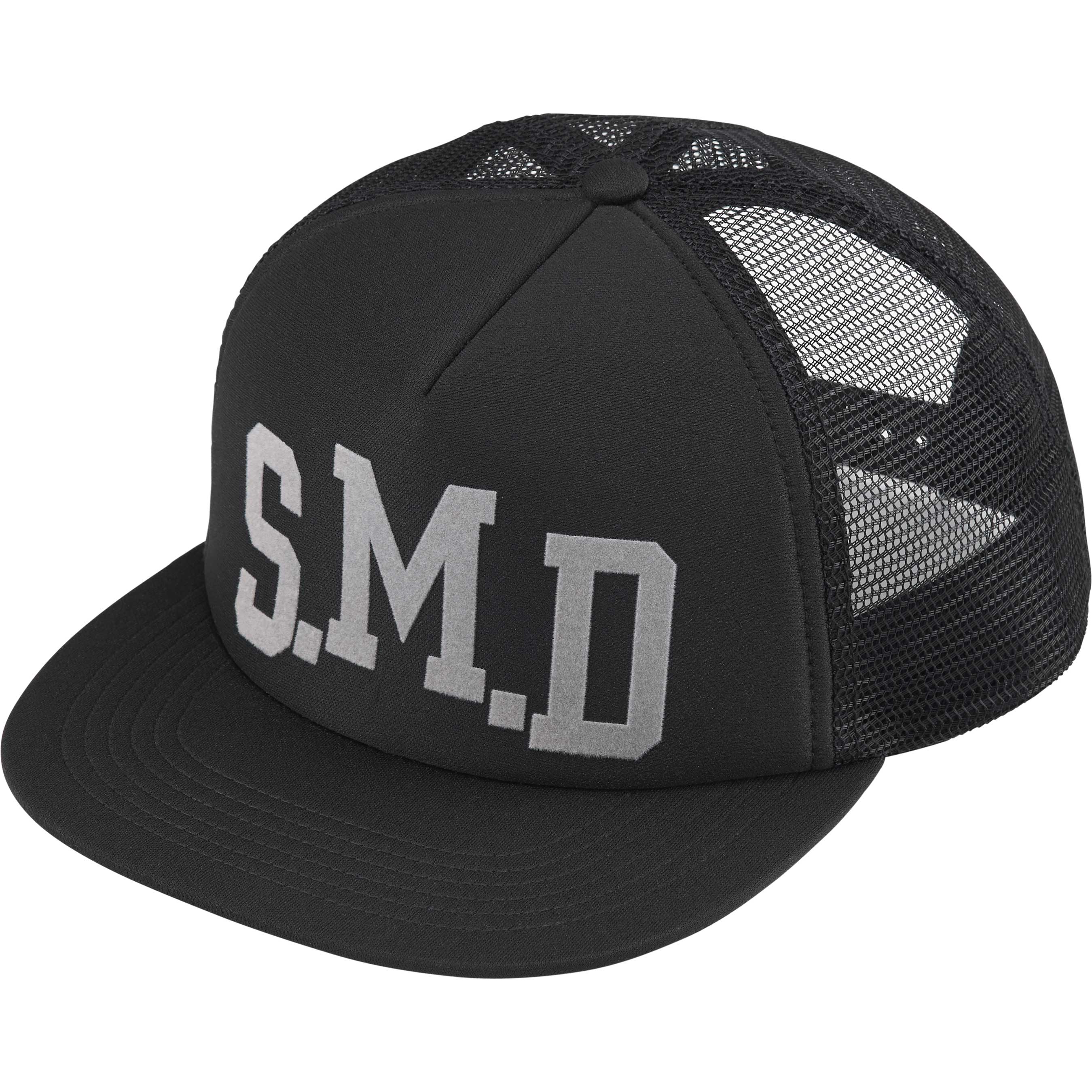 Supreme SMD Mesh Back 5-Panel - Black