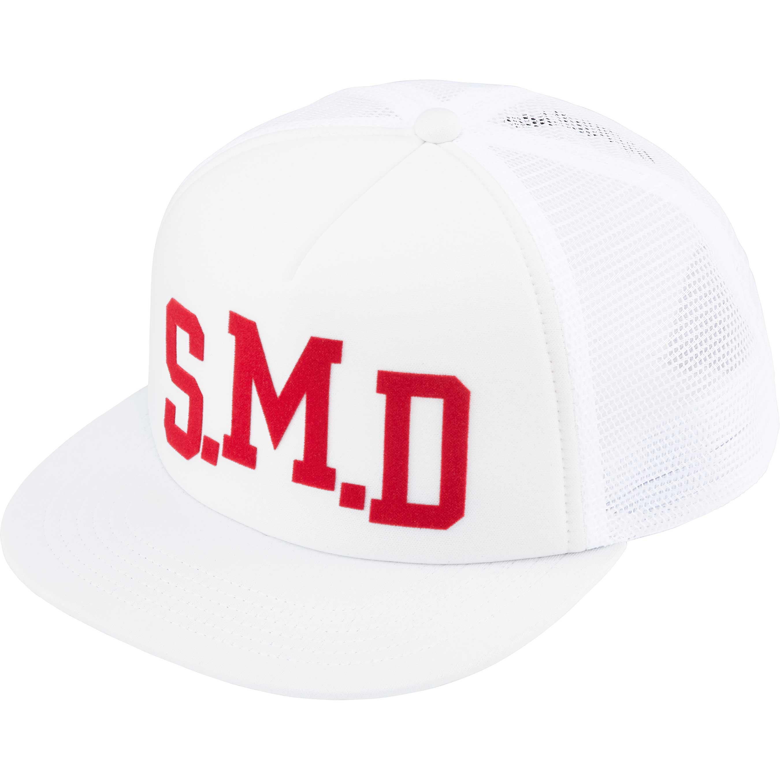 Supreme SMD Mesh Back 5-Panel - White