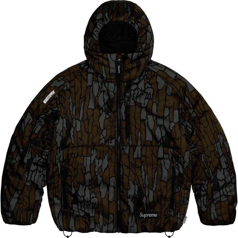 Supreme WINDSTOPPER Insulated Hooded Jacket Mossy Oak Trebark