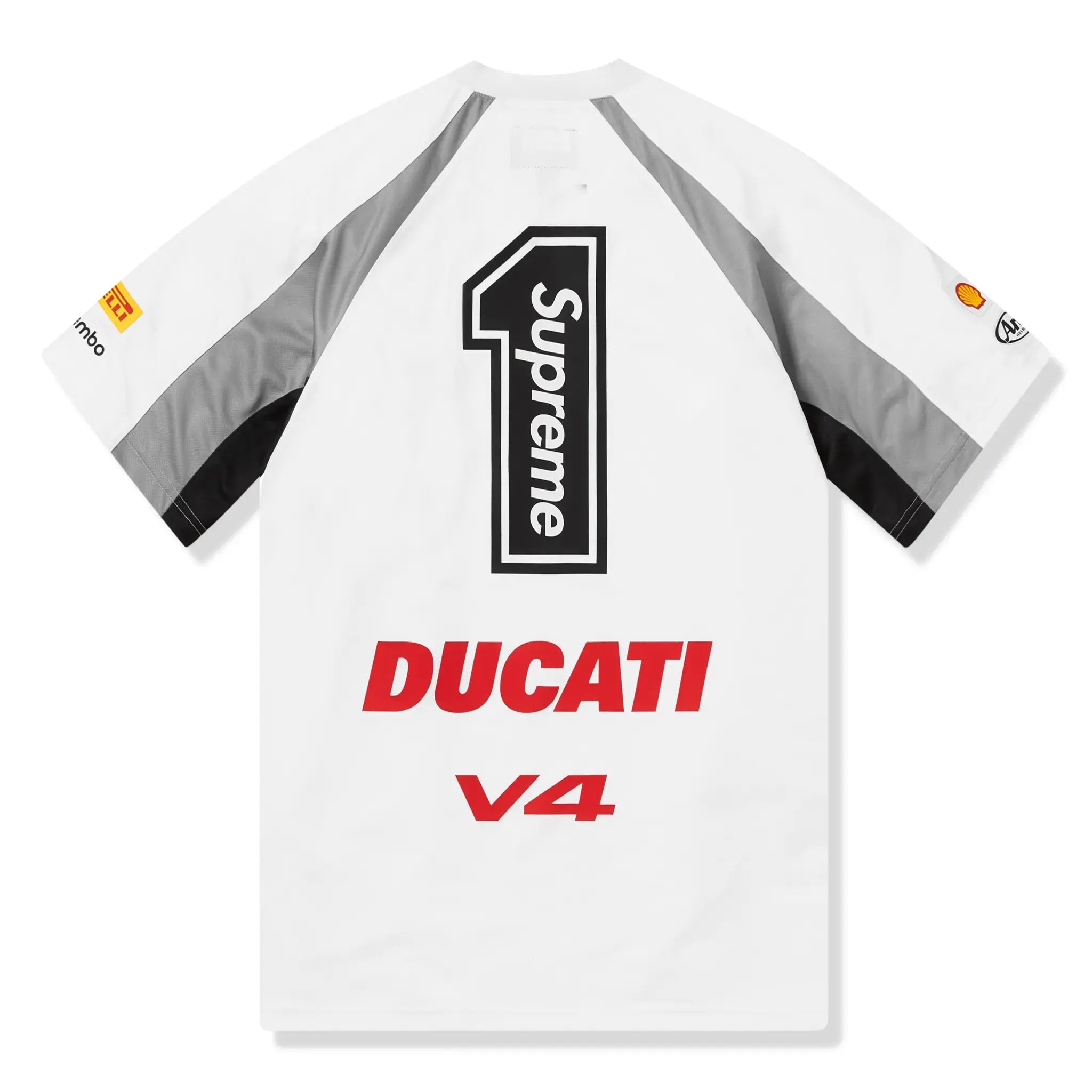 Supreme Ducati Soccer Jersey White