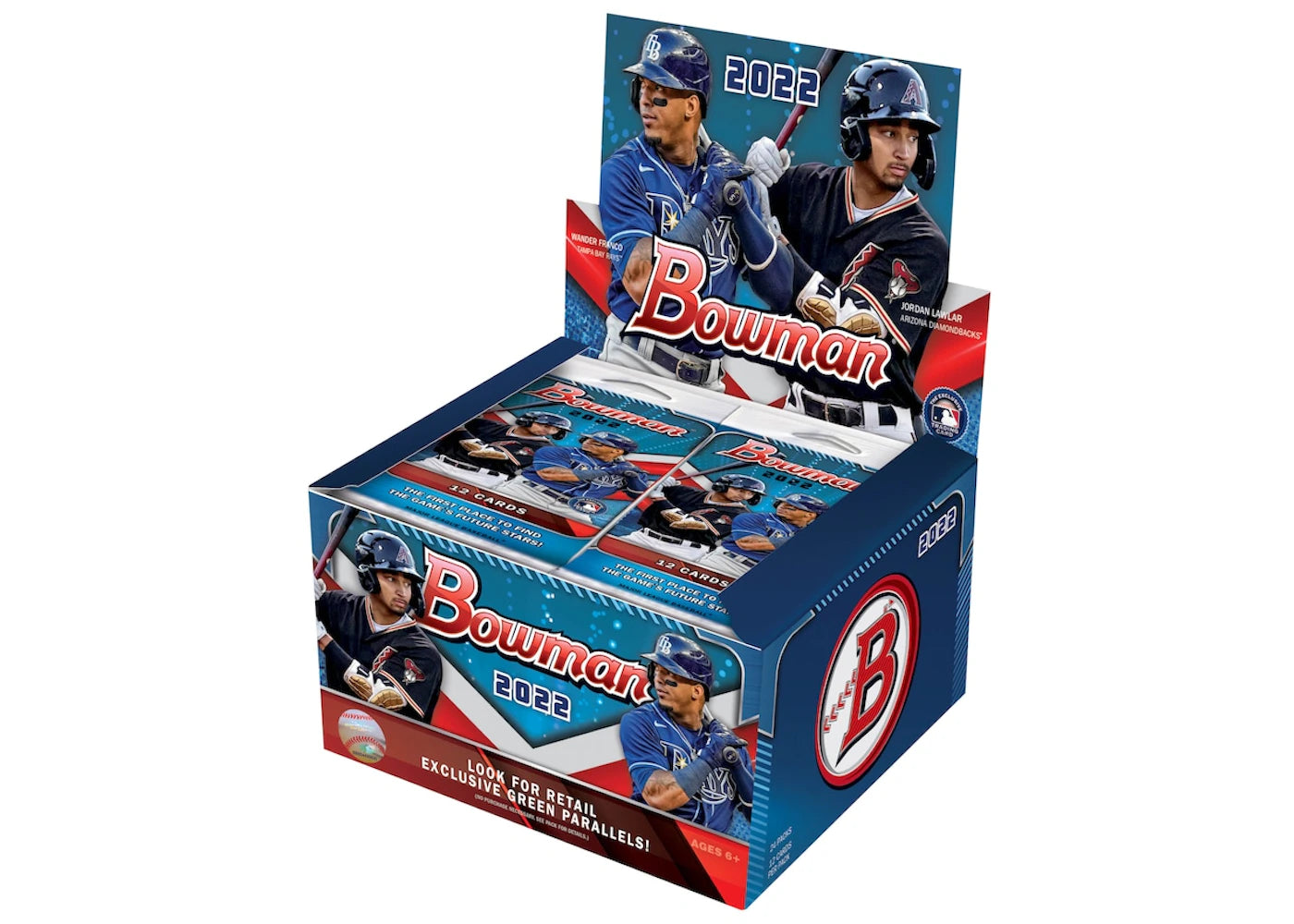 2022 Bowman Baseball 24 Pack Retail Box