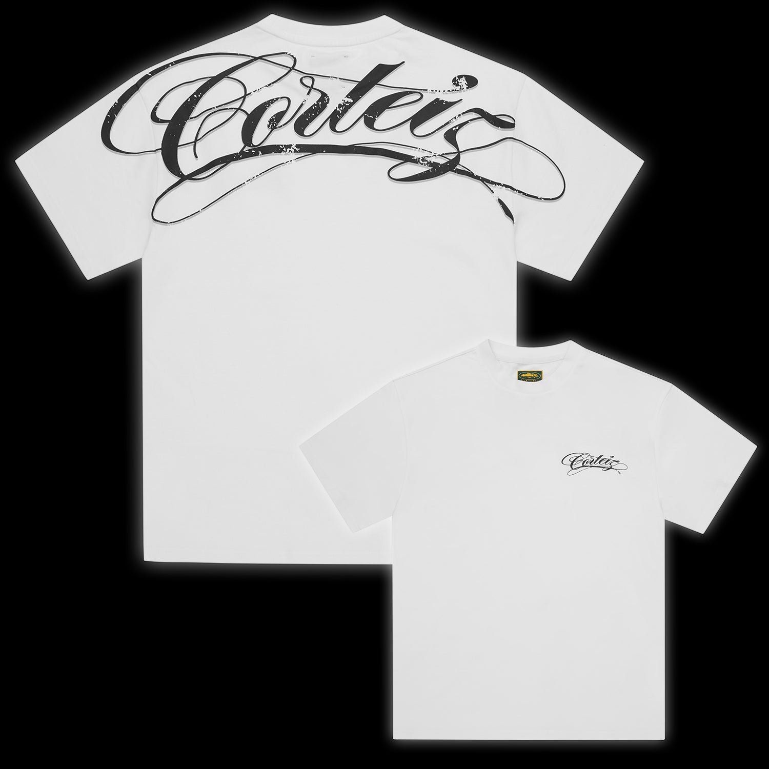 Corteiz Write-off Heavyweight Tee White