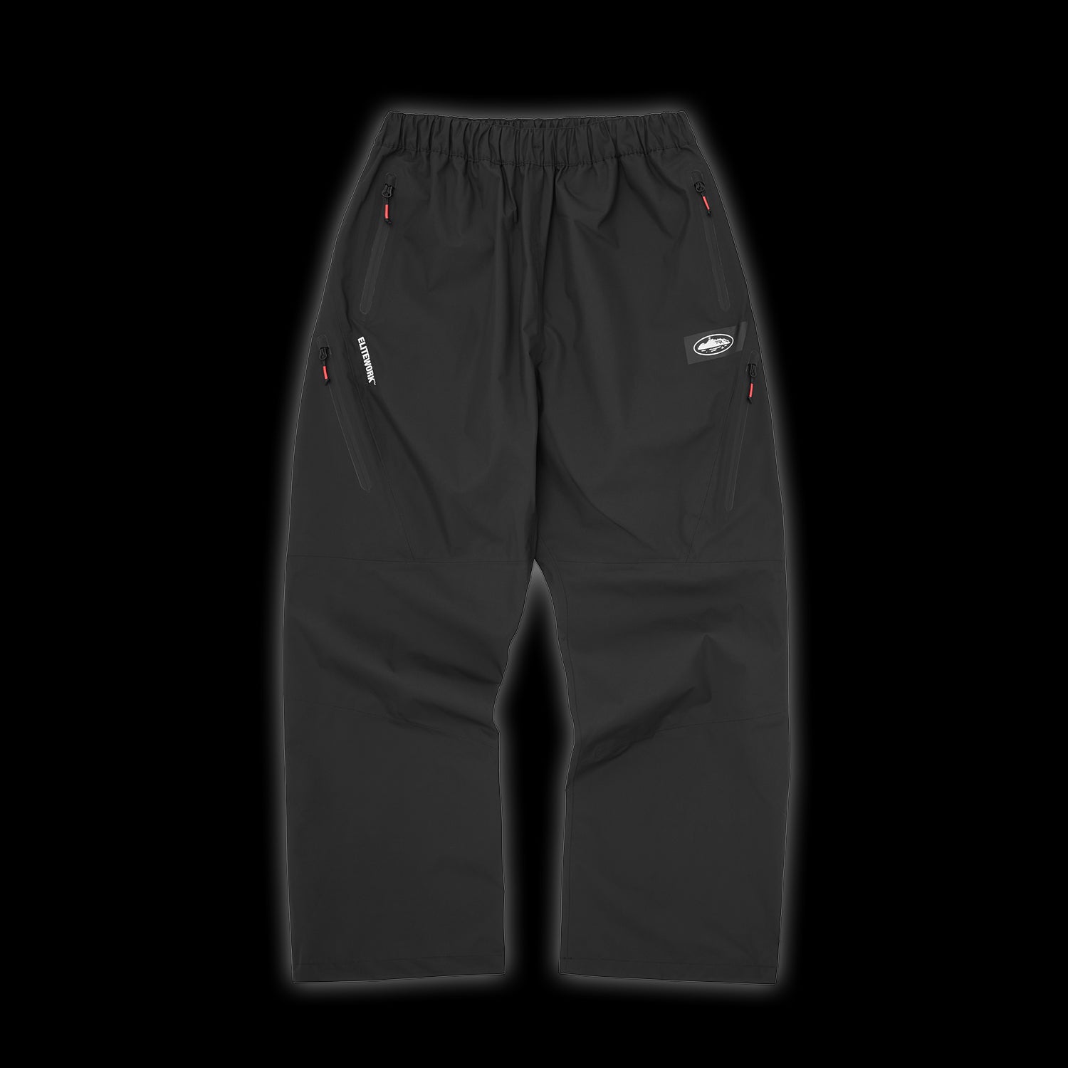 Corteiz x Denim Tears Elitework™ Avalanche Shell Pant Black