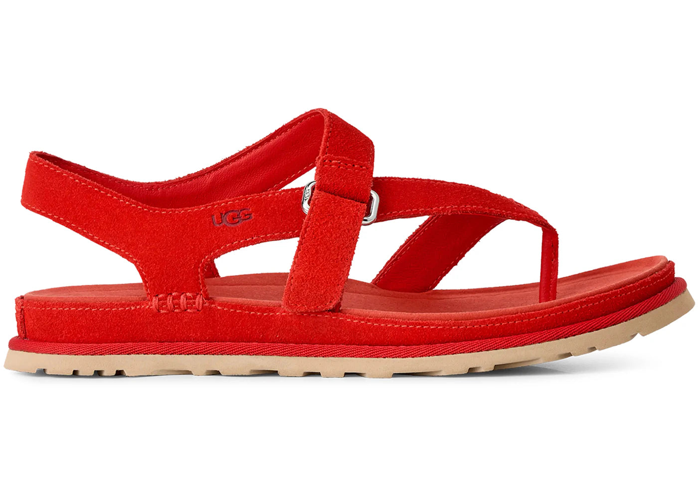 UGG Goldengaze Toe Post Sandal Red Pepper (Women's)