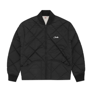Corteiz x Denim Tears HMP Quilted Liner Jacket Black