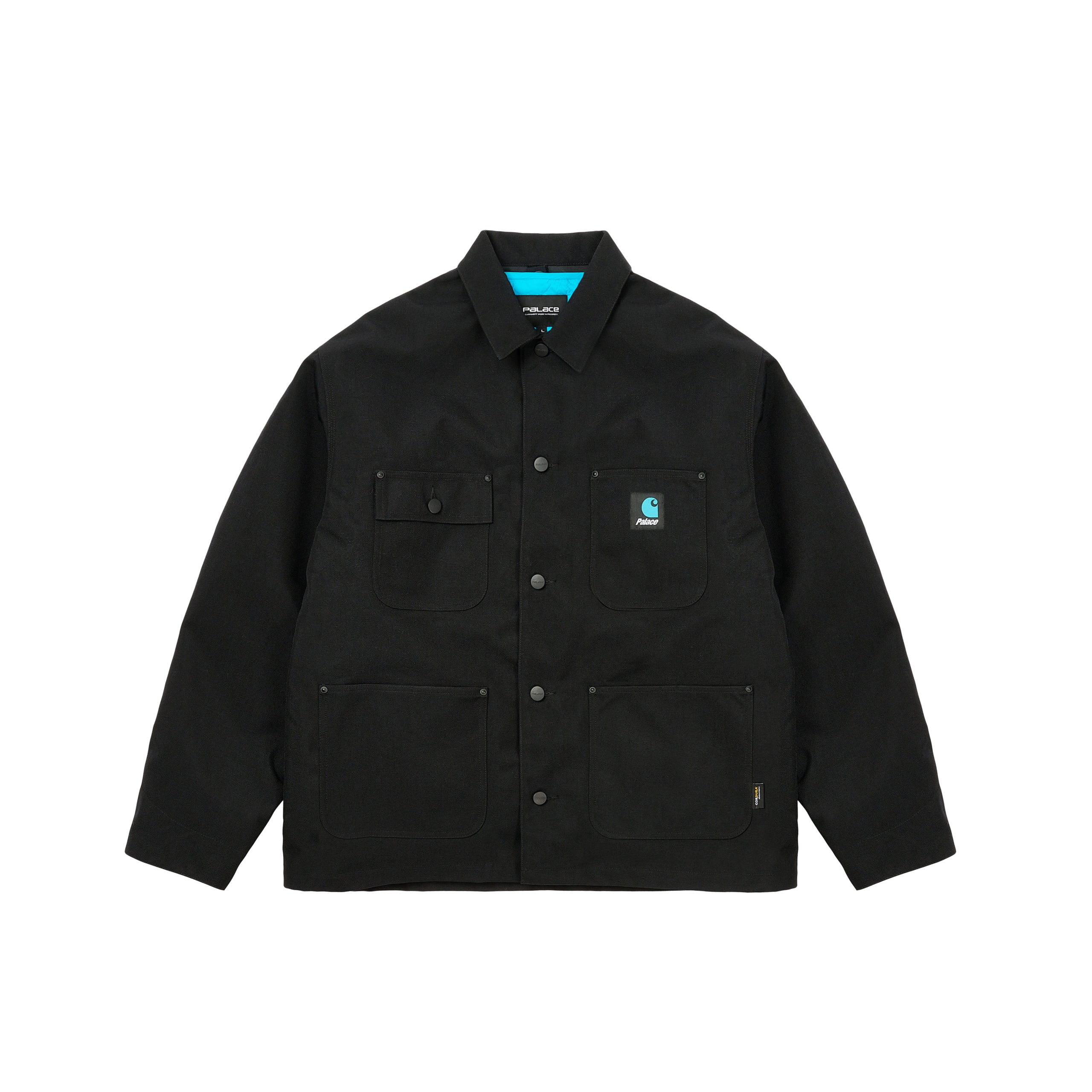 Palace x Carhartt WIP Chore Coat Black