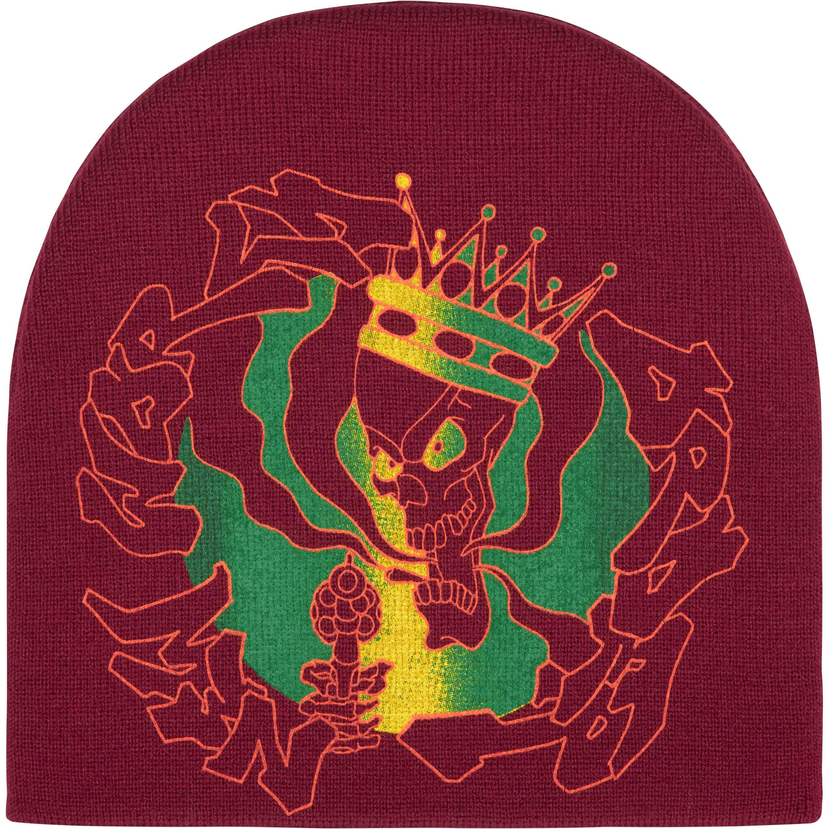 Supreme New World Order Beanie - Cardinal