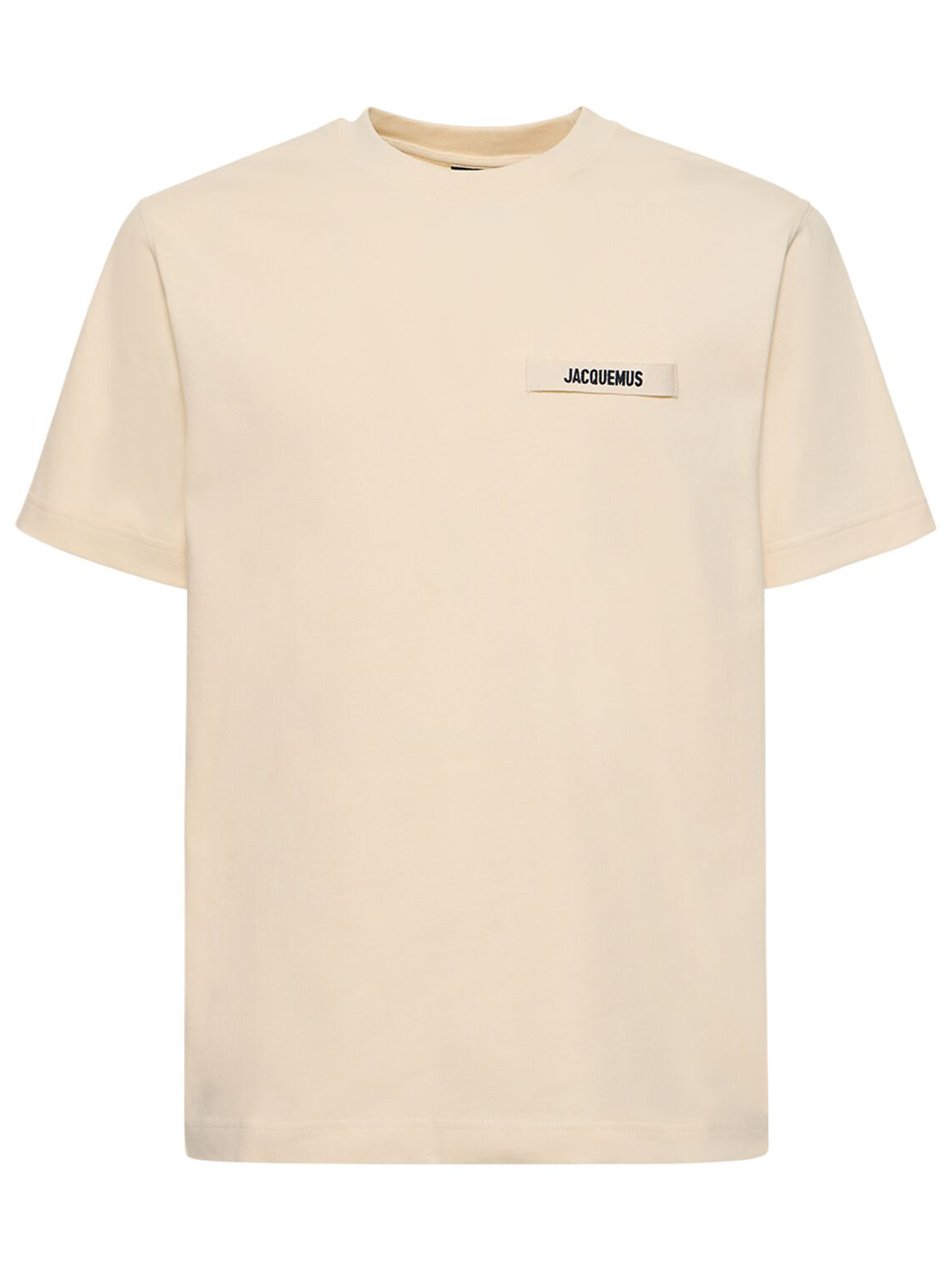 Jacquemus Le T-Shirt Gros Grain 150 Beige