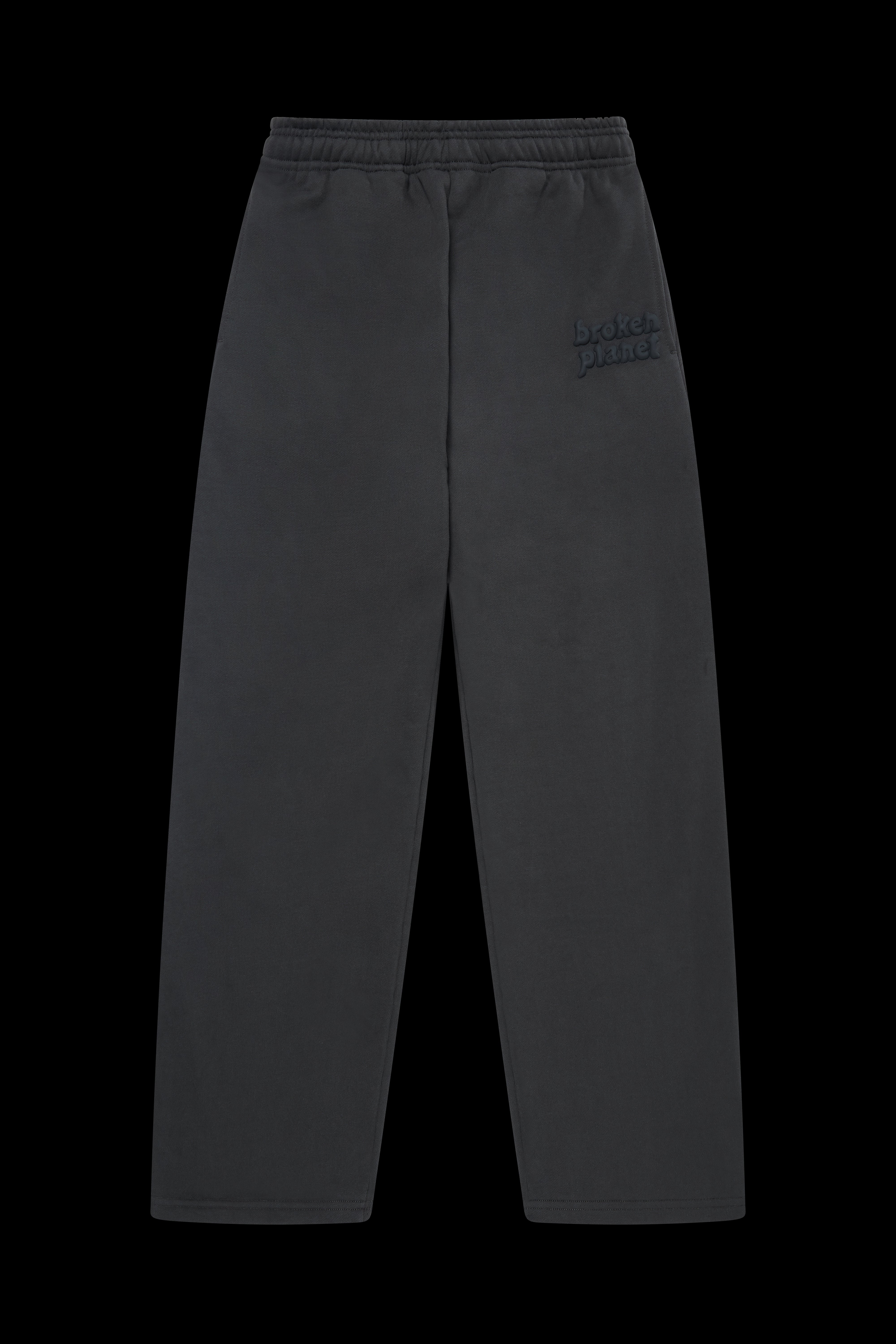 Broken Planet Wide-Leg Sweatpants Soot Black