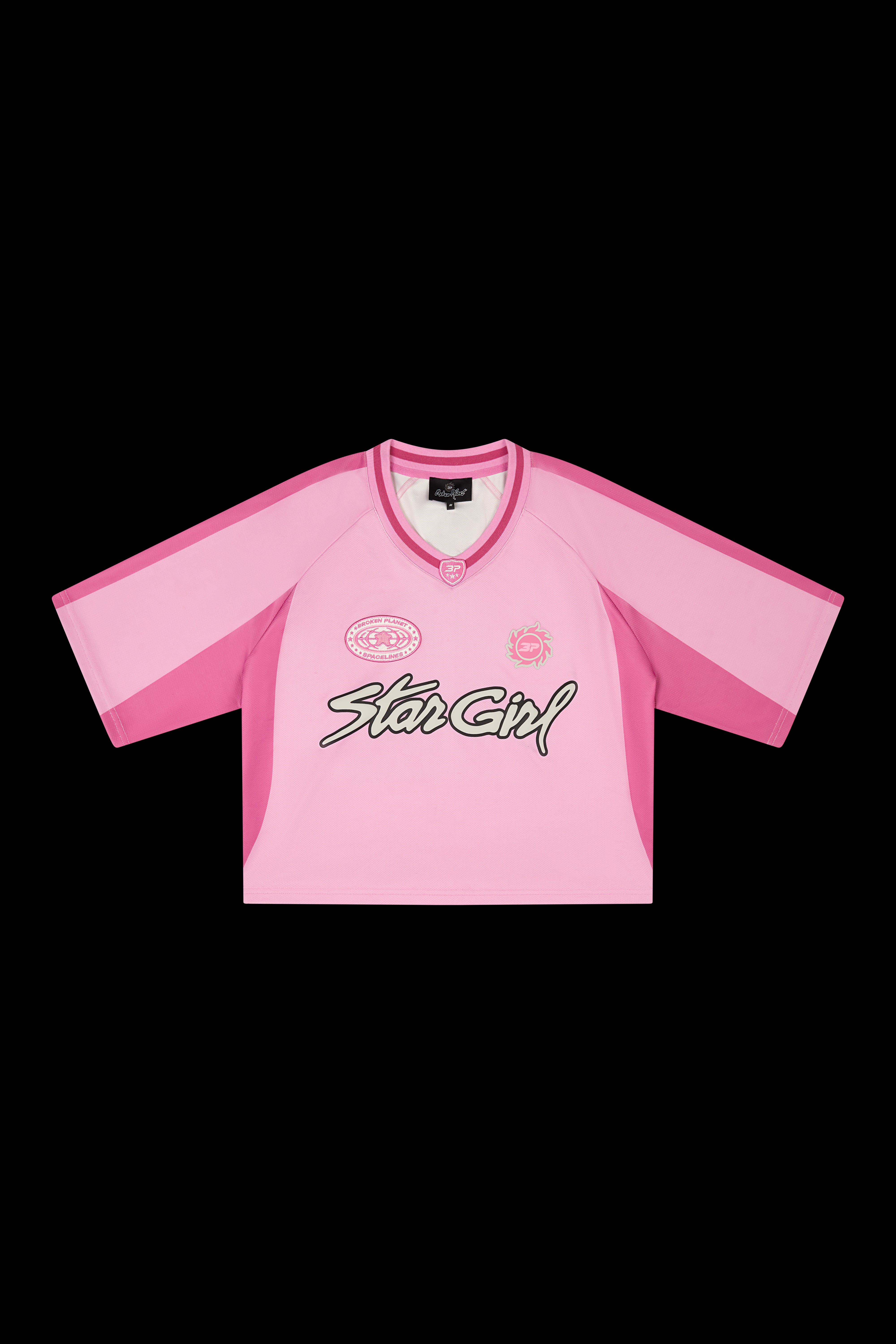 Broken Planet Stargirl Football Jersey Pink